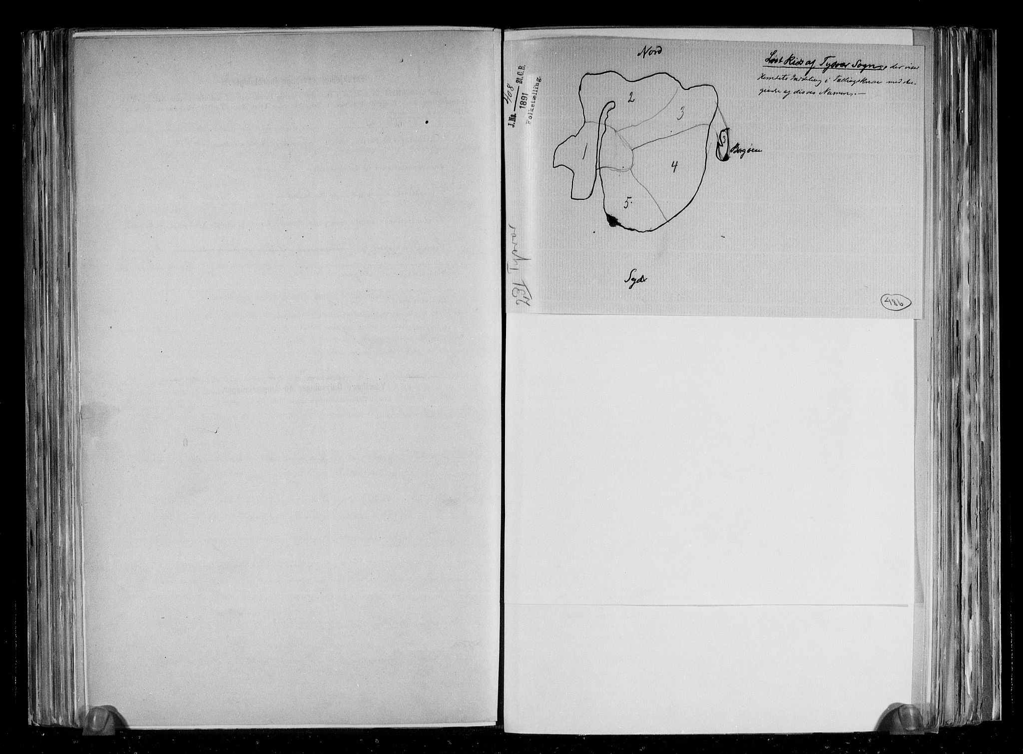 RA, 1891 census for 1146 Tysvær, 1891, p. 4