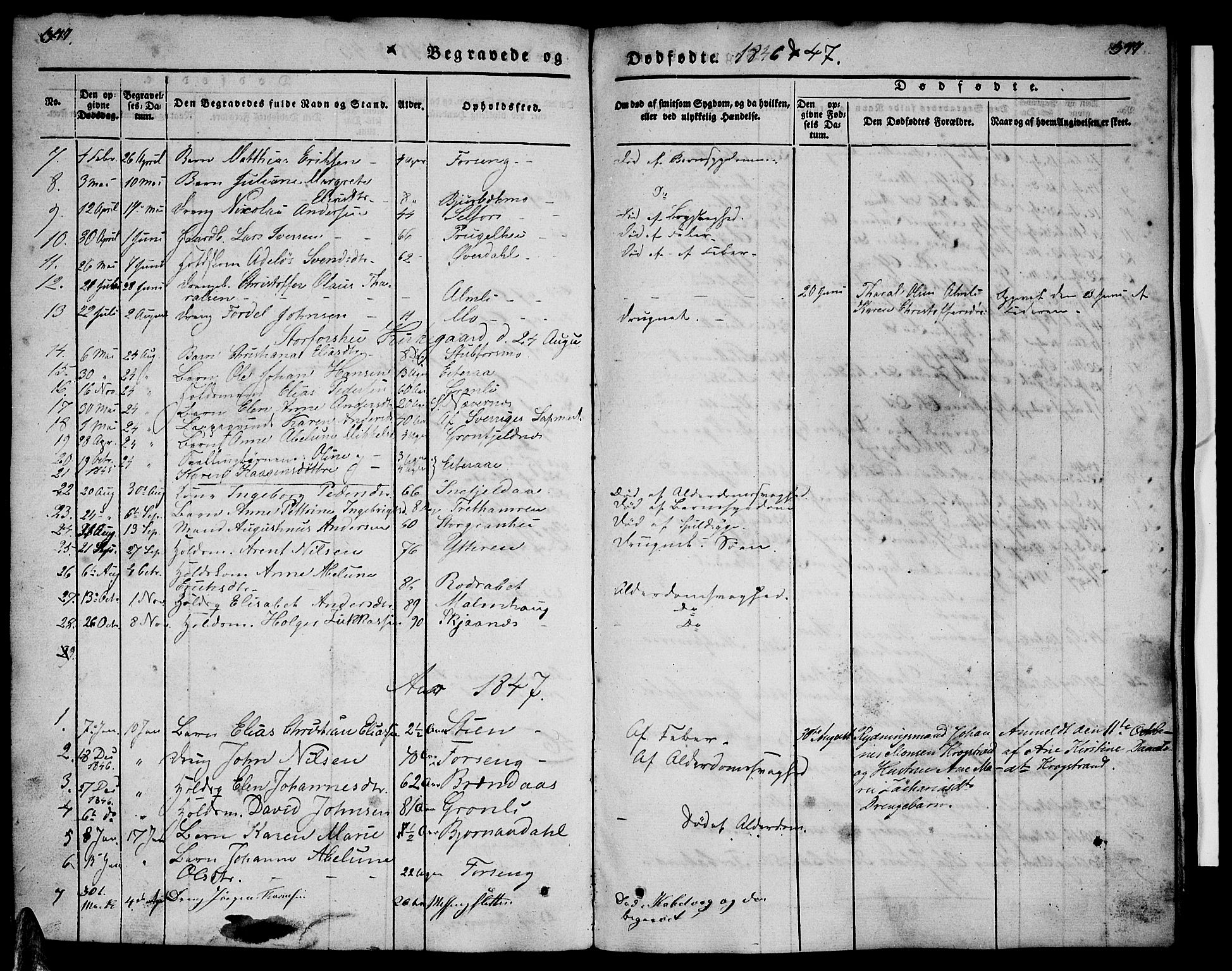 Ministerialprotokoller, klokkerbøker og fødselsregistre - Nordland, SAT/A-1459/827/L0413: Parish register (copy) no. 827C02, 1842-1852, p. 347-348