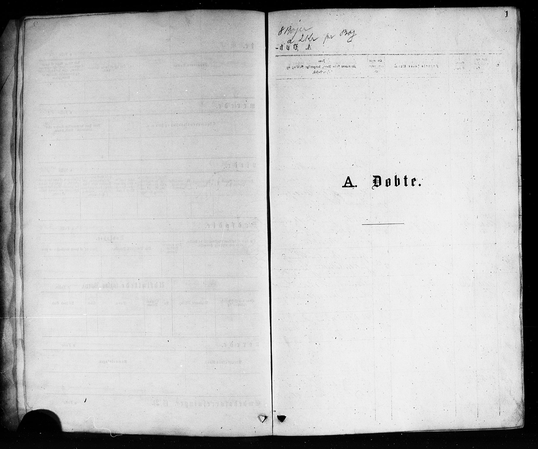 Porsgrunn kirkebøker , SAKO/A-104/G/Ga/L0003: Parish register (copy) no. I 3, 1877-1915, p. 1