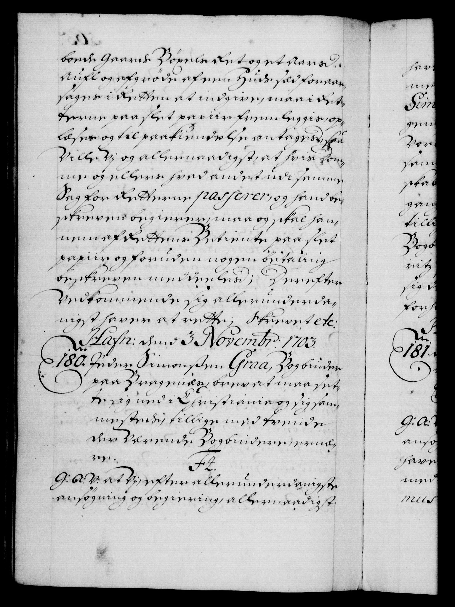 Danske Kanselli 1572-1799, RA/EA-3023/F/Fc/Fca/Fcaa/L0018: Norske registre, 1699-1703, p. 565b