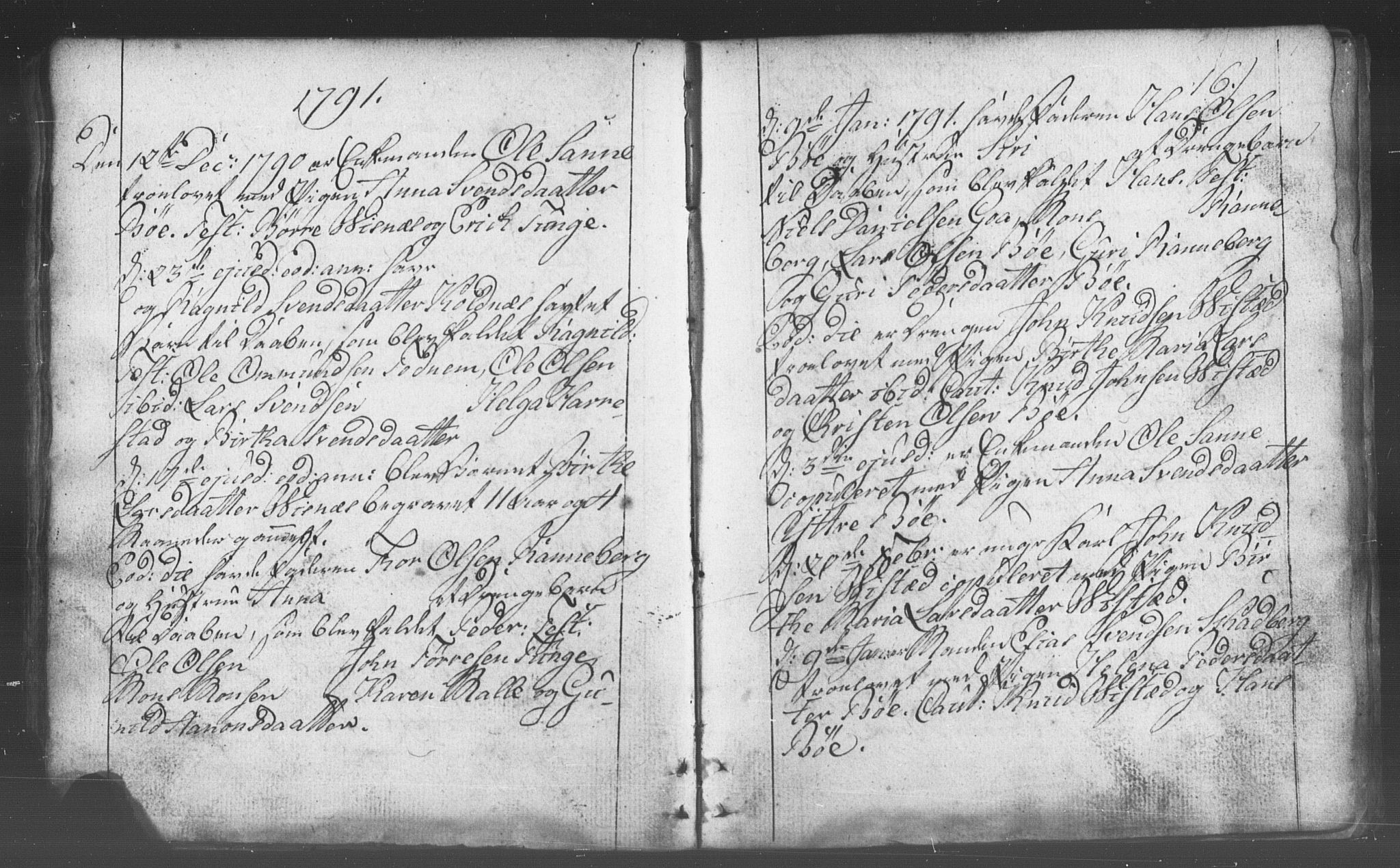 Domkirken sokneprestkontor, SAST/A-101812/001/30/30BB/L0006: Parish register (copy) no. B 6, 1783-1815, p. 16