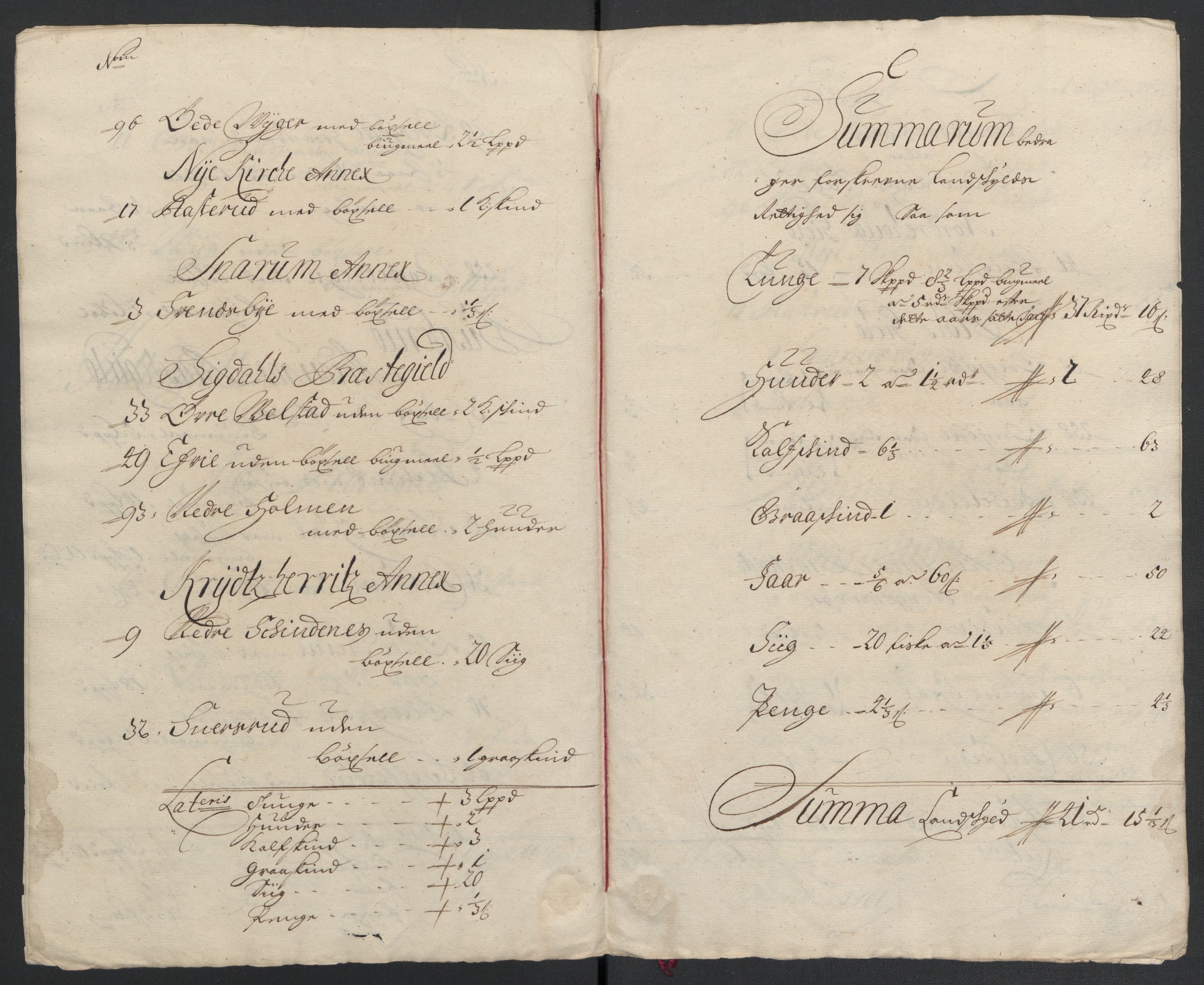 Rentekammeret inntil 1814, Reviderte regnskaper, Fogderegnskap, RA/EA-4092/R22/L1458: Fogderegnskap Ringerike, Hallingdal og Buskerud, 1701, p. 21