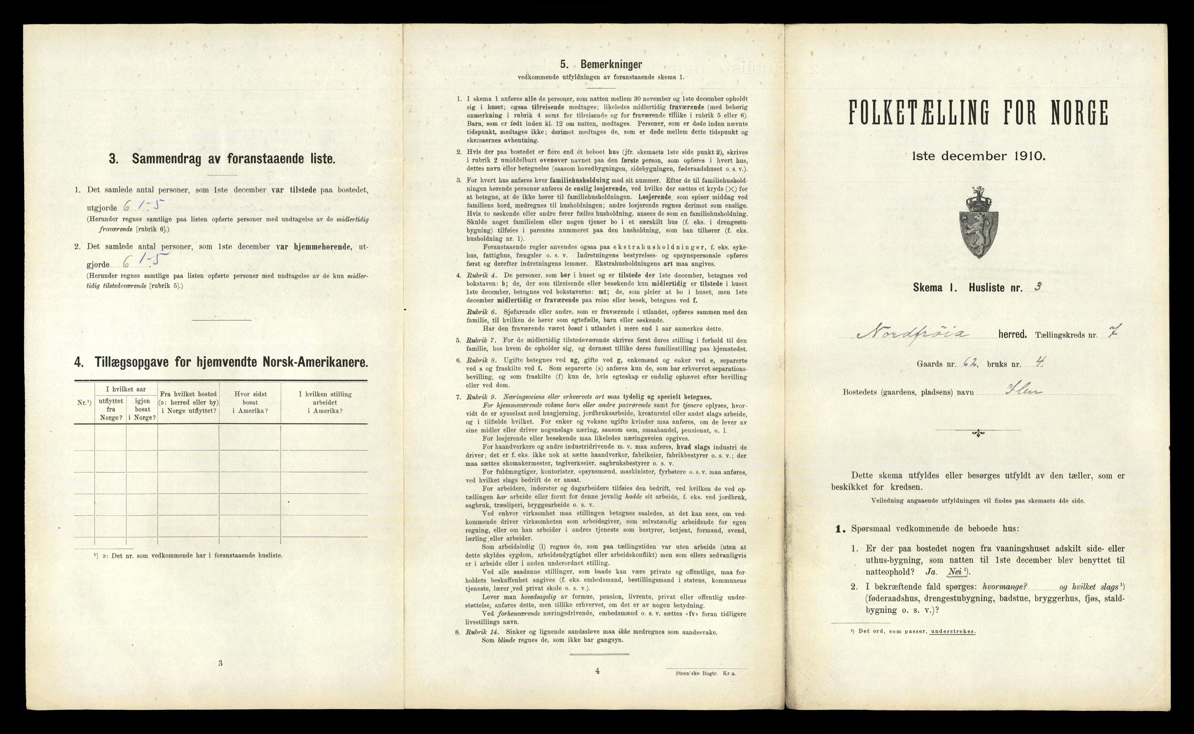 RA, 1910 census for Nord-Frøya, 1910, p. 706