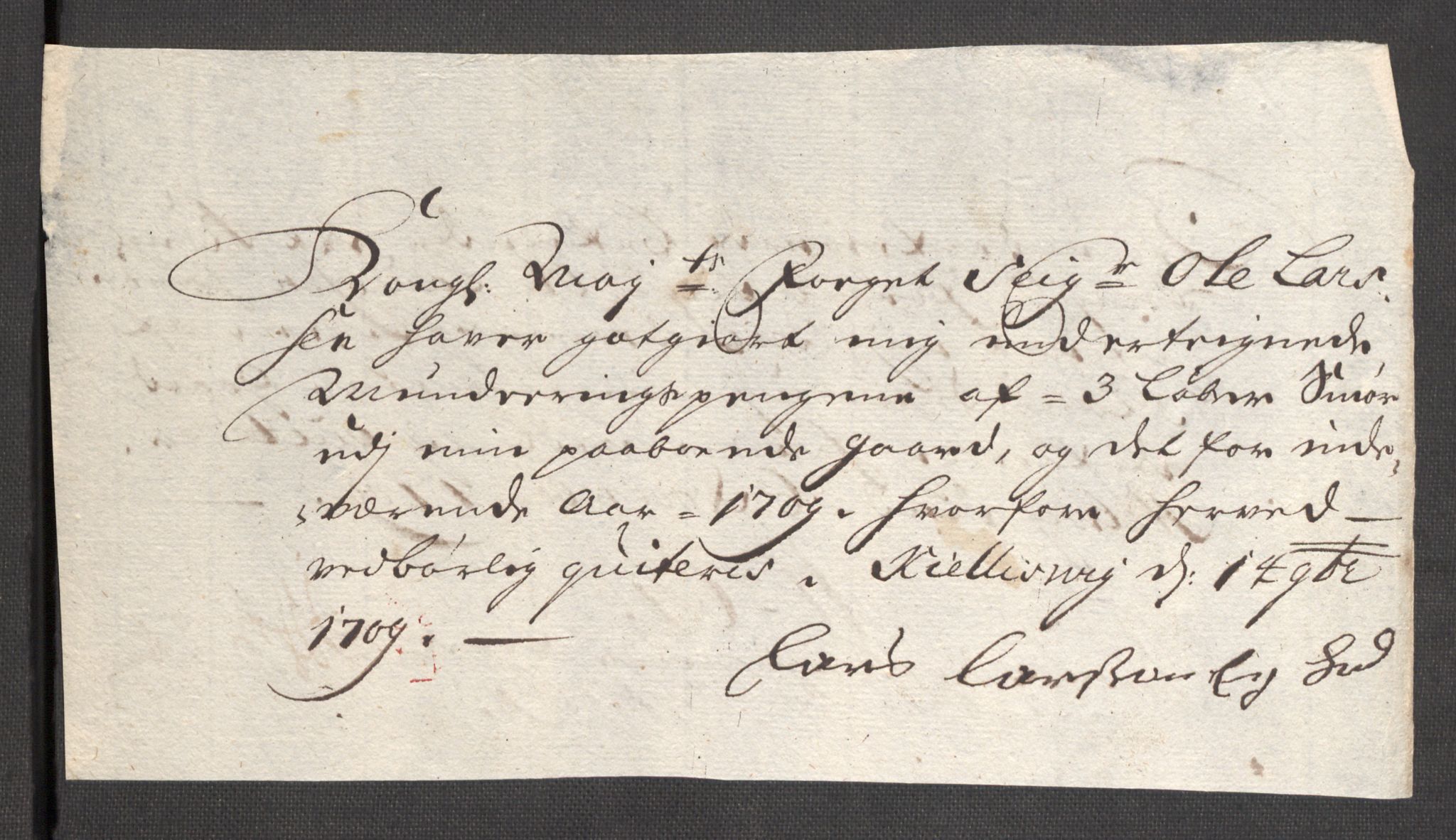 Rentekammeret inntil 1814, Reviderte regnskaper, Fogderegnskap, AV/RA-EA-4092/R48/L2986: Fogderegnskap Sunnhordland og Hardanger, 1709-1710, p. 292