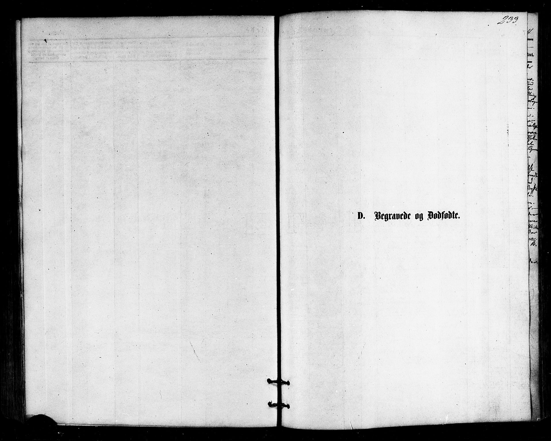Ministerialprotokoller, klokkerbøker og fødselsregistre - Nordland, SAT/A-1459/813/L0199: Parish register (official) no. 813A09, 1875-1885, p. 233