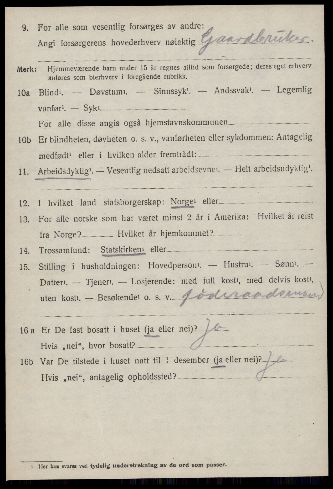 SAT, 1920 census for Skodje, 1920, p. 668