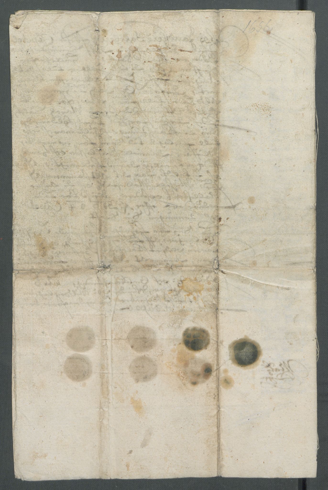 Riksarkivets diplomsamling, AV/RA-EA-5965/F02/L0166: Dokumenter, 1654-1656, p. 290