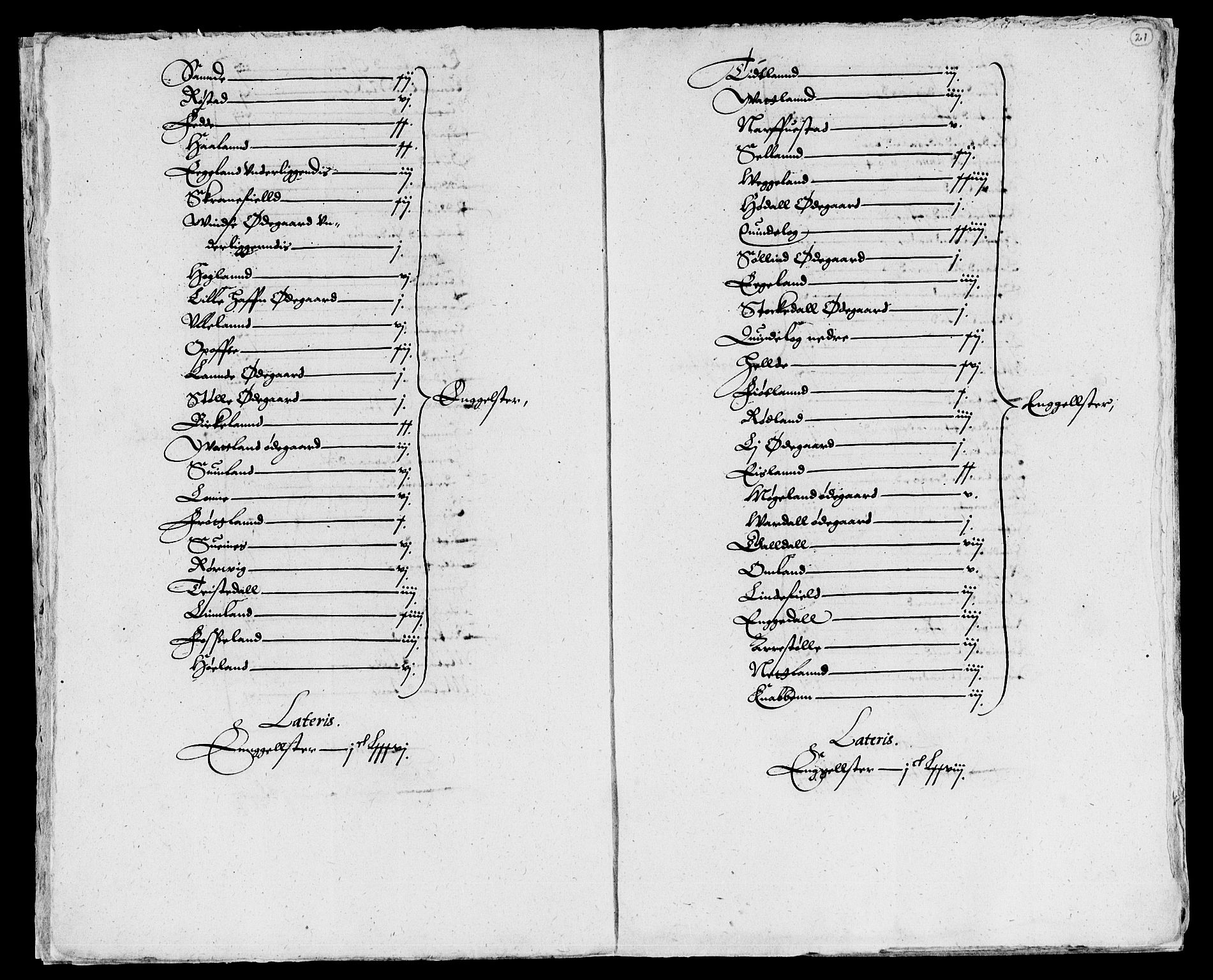 Rentekammeret inntil 1814, Reviderte regnskaper, Lensregnskaper, AV/RA-EA-5023/R/Rb/Rbr/L0006: Lista len, 1605-1621