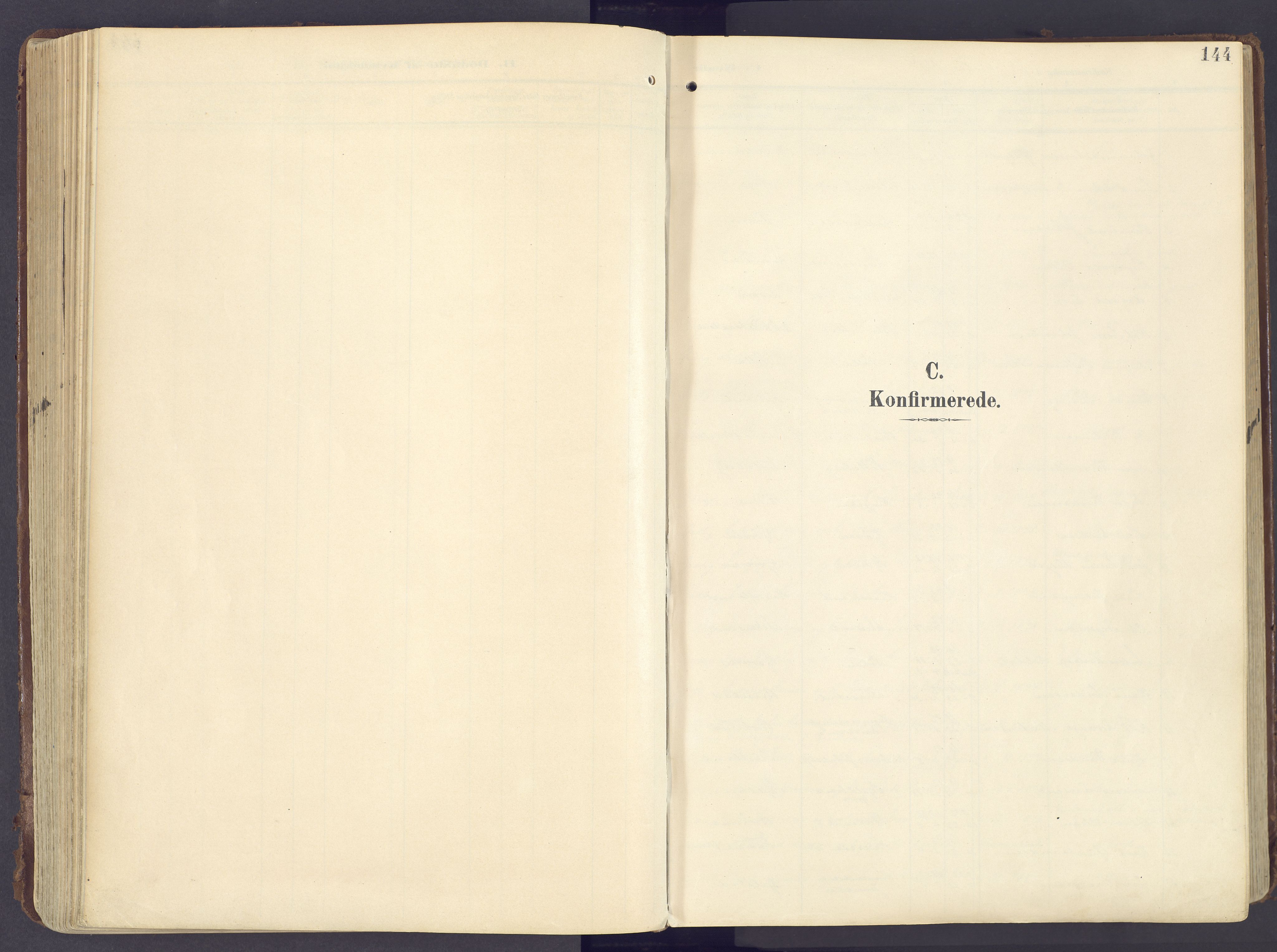 Lunner prestekontor, SAH/PREST-118/H/Ha/Haa/L0001: Parish register (official) no. 1, 1907-1922, p. 144