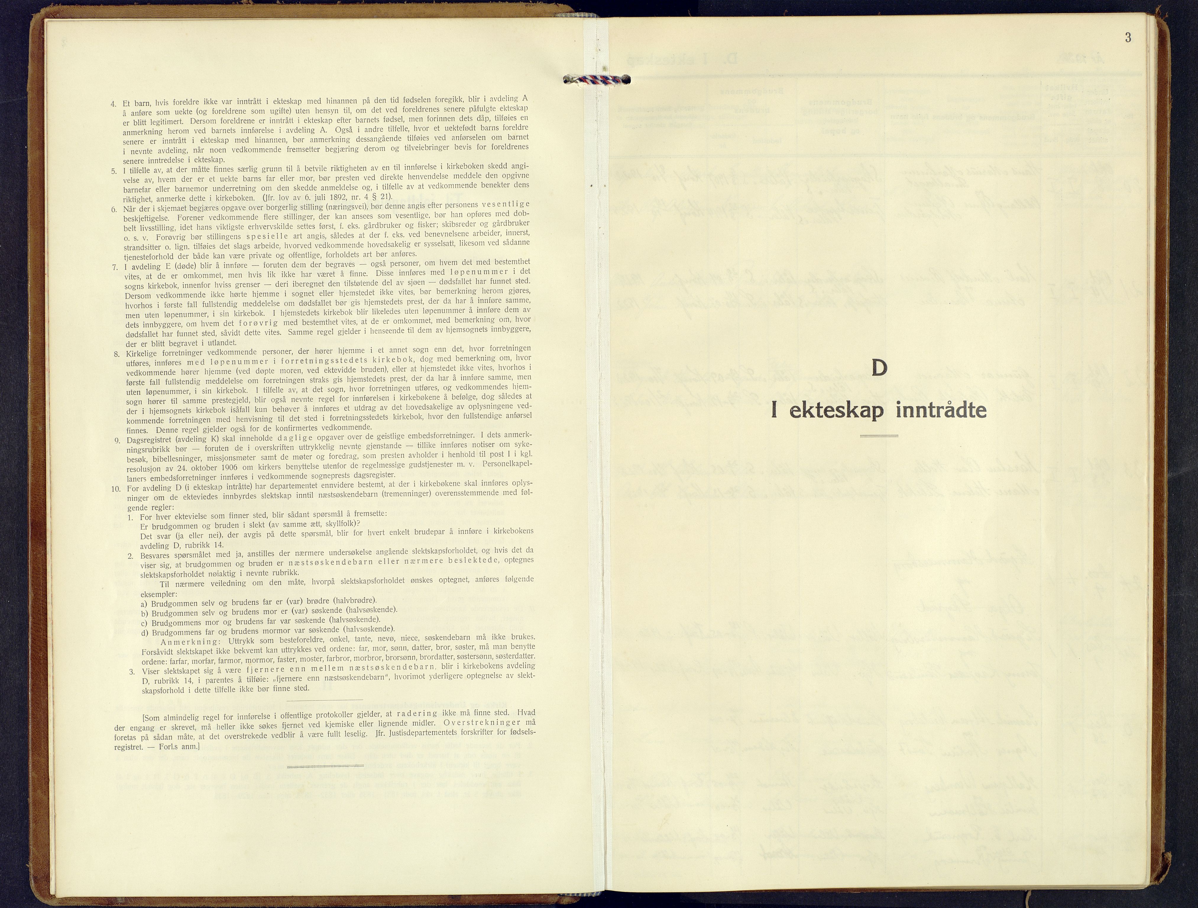 Våler prestekontor, Hedmark, SAH/PREST-040/H/Ha/Haa/L0012: Parish register (official) no. 12, 1933-1952, p. 3