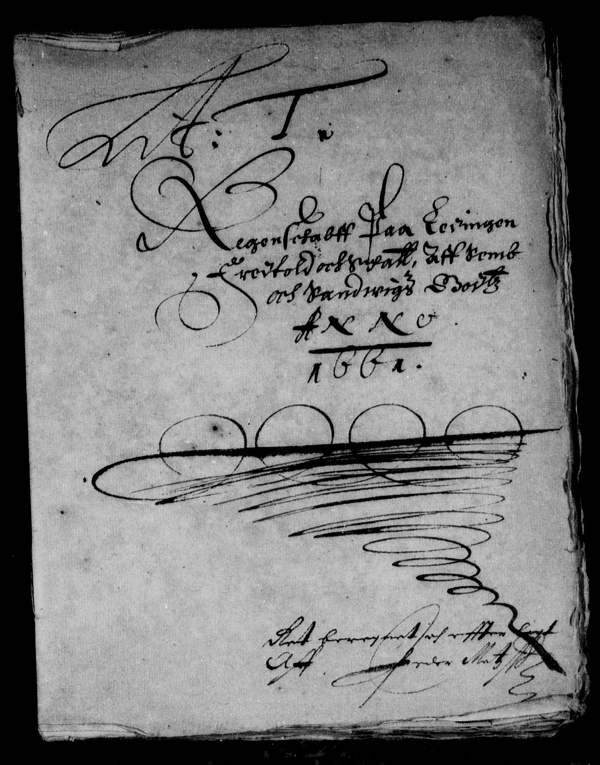 Rentekammeret inntil 1814, Reviderte regnskaper, Stiftamtstueregnskaper, Bergen stiftamt, AV/RA-EA-6043/R/Rc/L0002: Bergen stiftamt, 1661