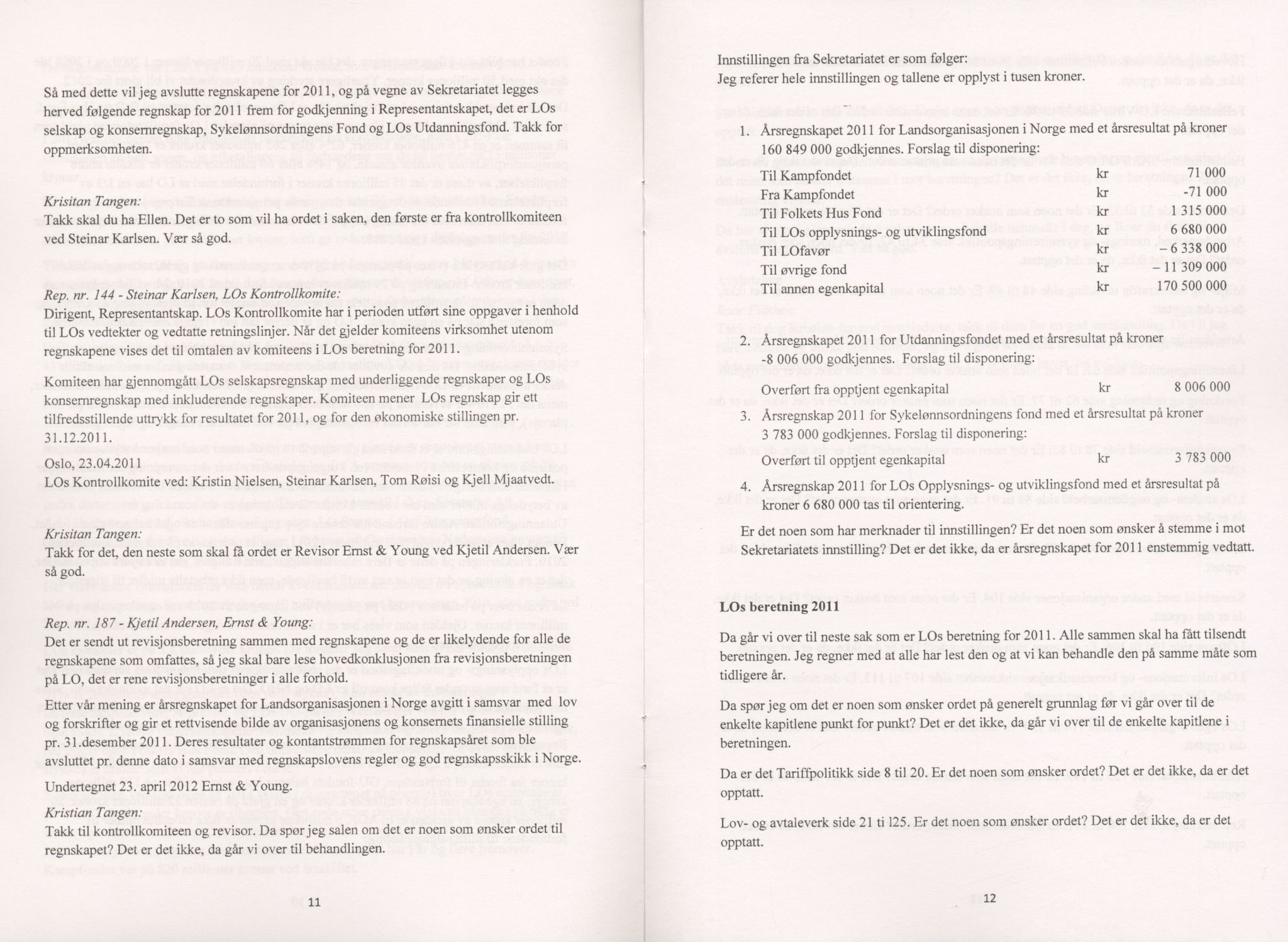 Landsorganisasjonen i Norge, AAB/ARK-1579, 2009-2014, p. 188