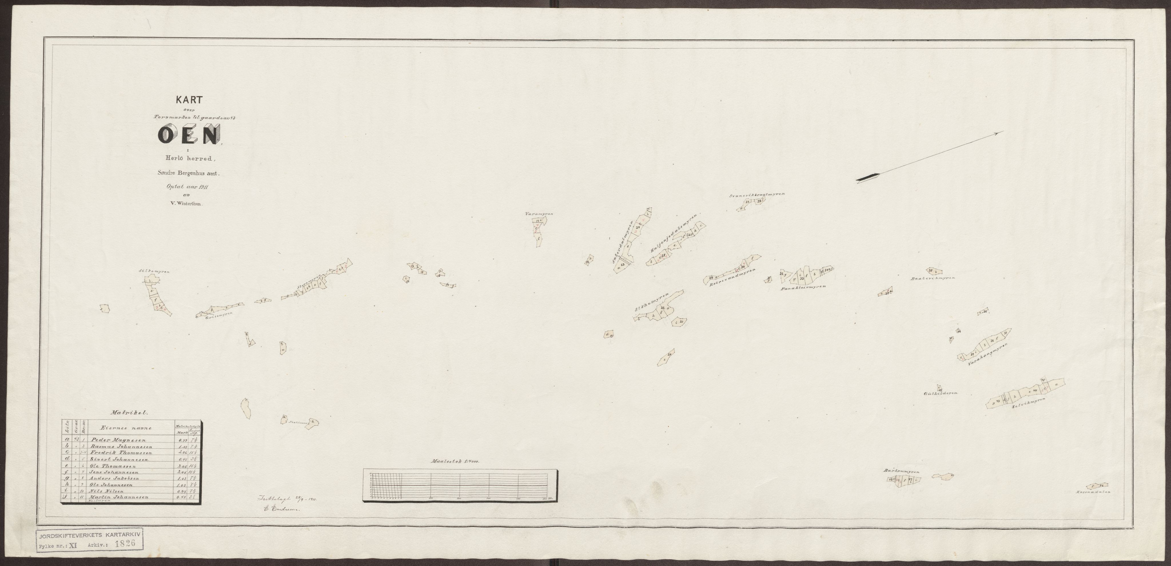 Jordskifteverkets kartarkiv, AV/RA-S-3929/T, 1859-1988, p. 1991