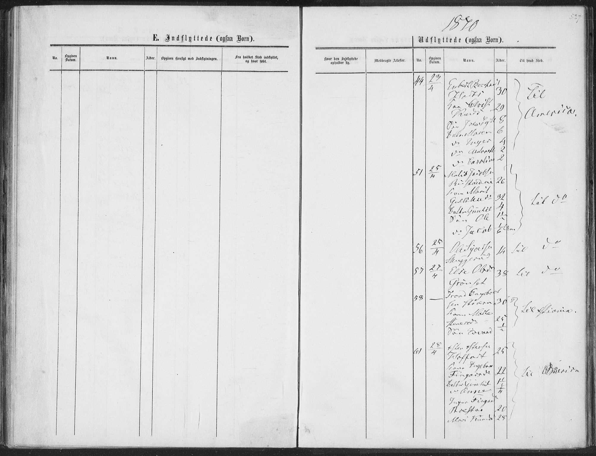 Sigdal kirkebøker, AV/SAKO-A-245/F/Fa/L0009b: Parish register (official) no. I 9B, 1860-1871, p. 527