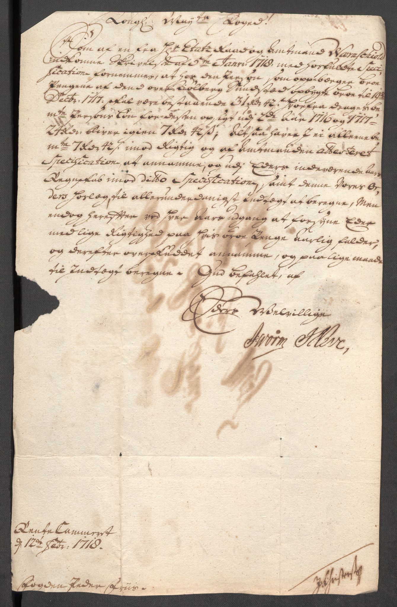 Rentekammeret inntil 1814, Reviderte regnskaper, Fogderegnskap, AV/RA-EA-4092/R04/L0143: Fogderegnskap Moss, Onsøy, Tune, Veme og Åbygge, 1718, p. 92