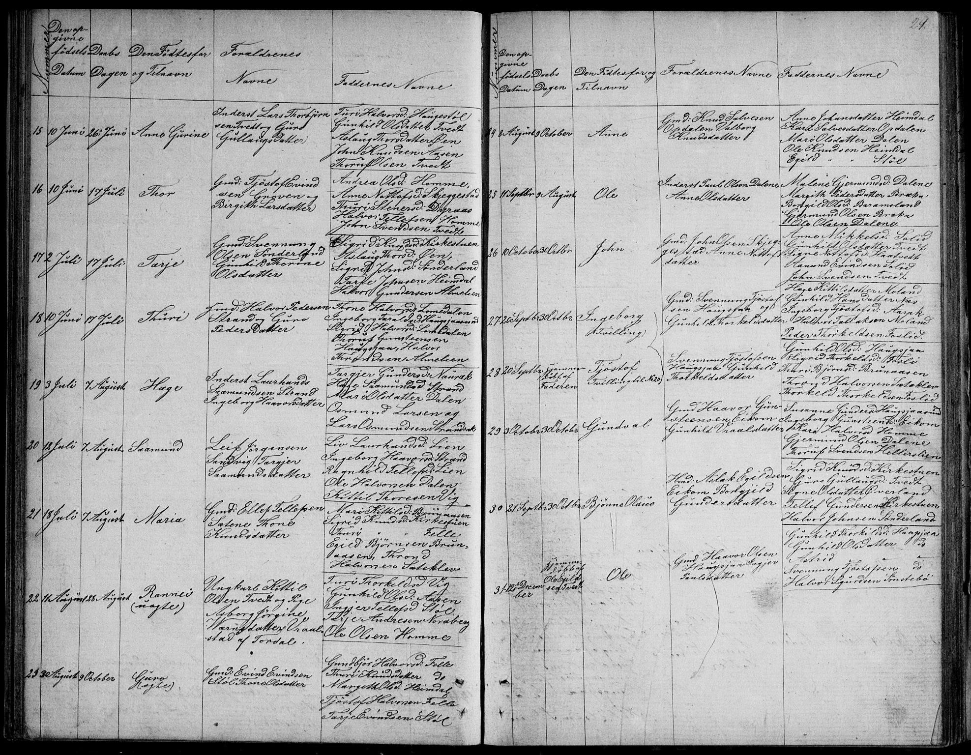 Nissedal kirkebøker, SAKO/A-288/G/Gb/L0002: Parish register (copy) no. II 2, 1863-1892, p. 29