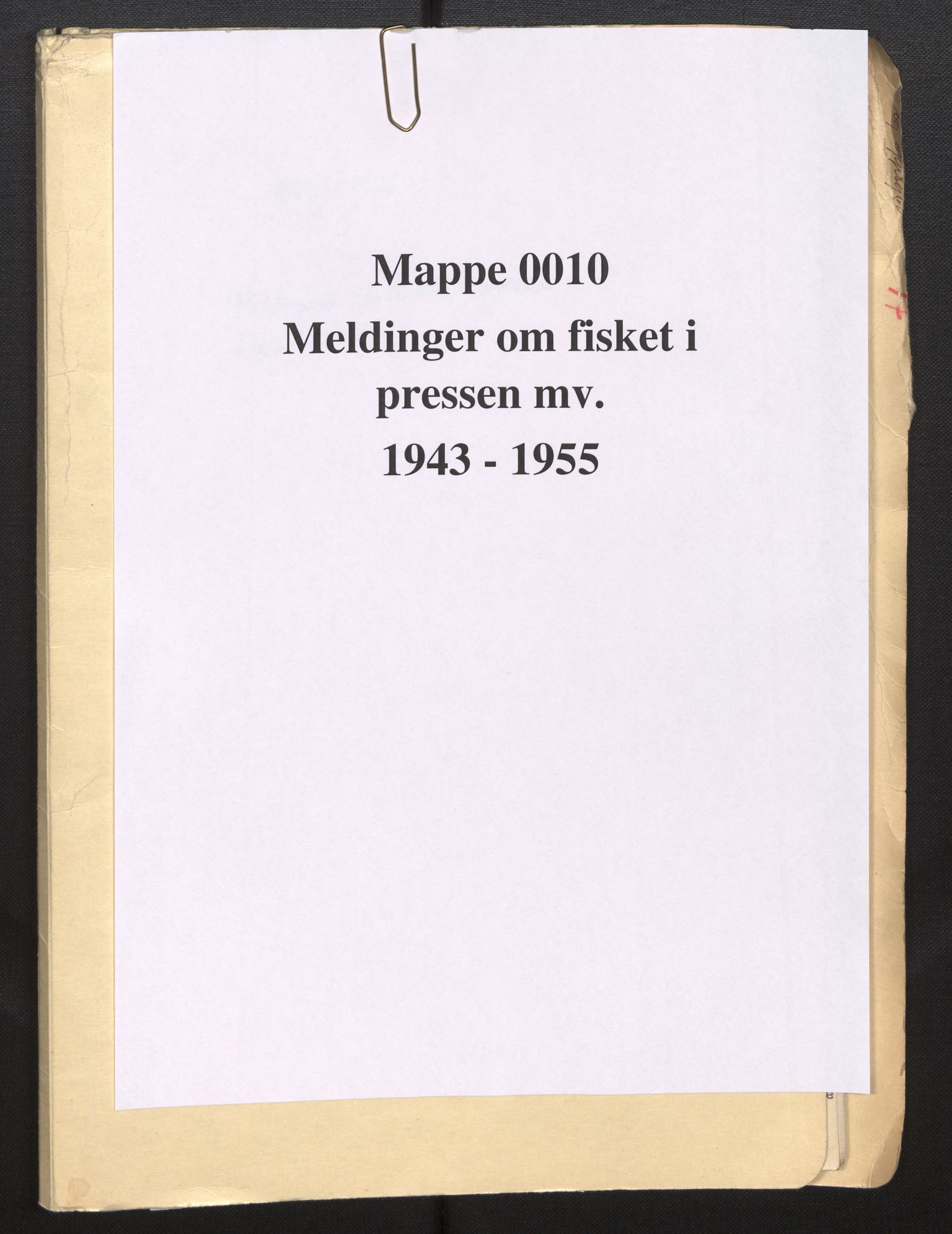 Fiskeridirektoratet - 1 Adm. ledelse - 13B Kontoret for fiskerilovgivning, oppsyn og undervisning, AV/SAB-A-2004/H/L0003: Fiskerioppsyn, 1922-1955, p. 499