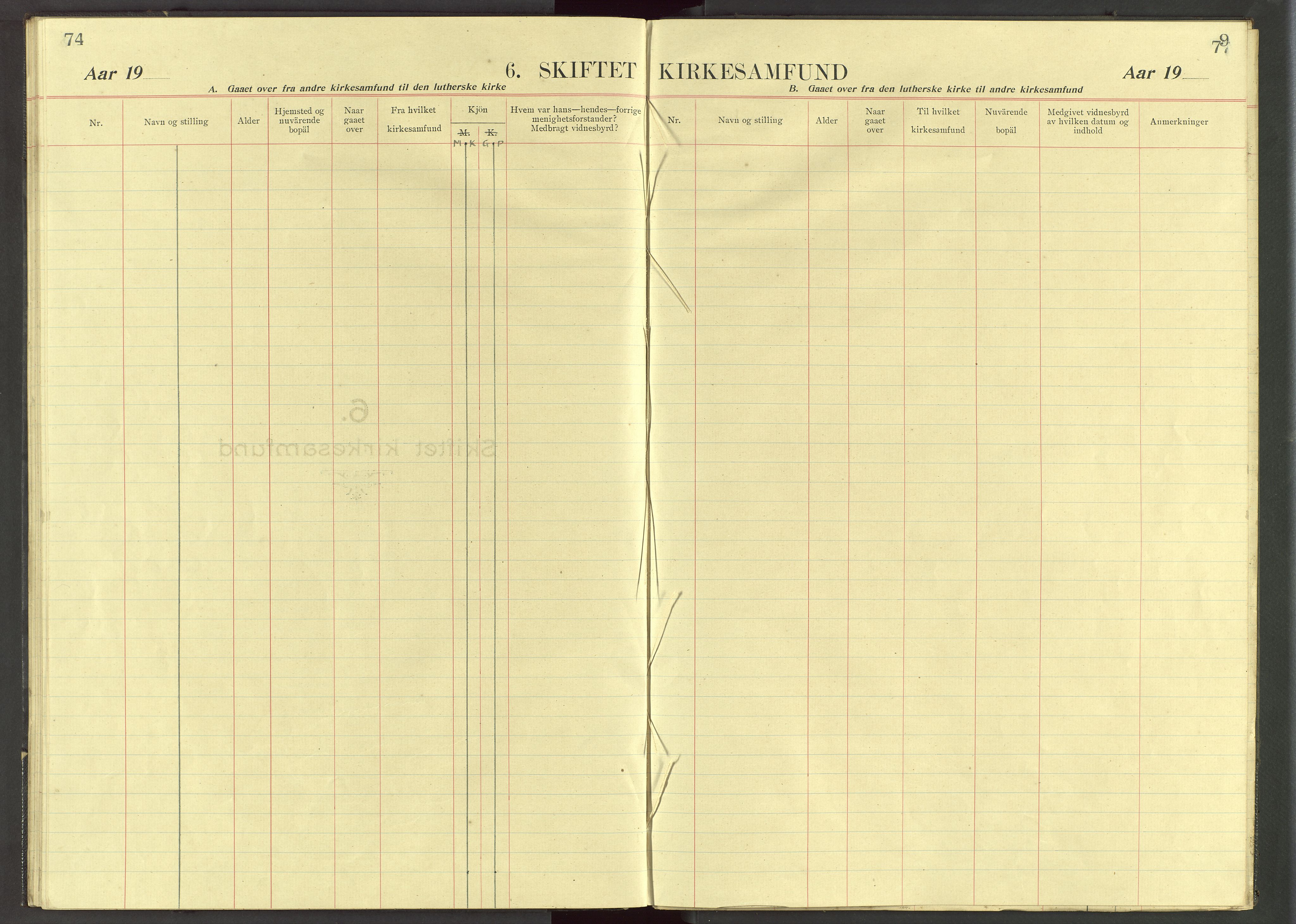 Det Norske Misjonsselskap - utland - Kina (Hunan), VID/MA-A-1065/Dm/L0078: Parish register (official) no. 116, 1913-1934