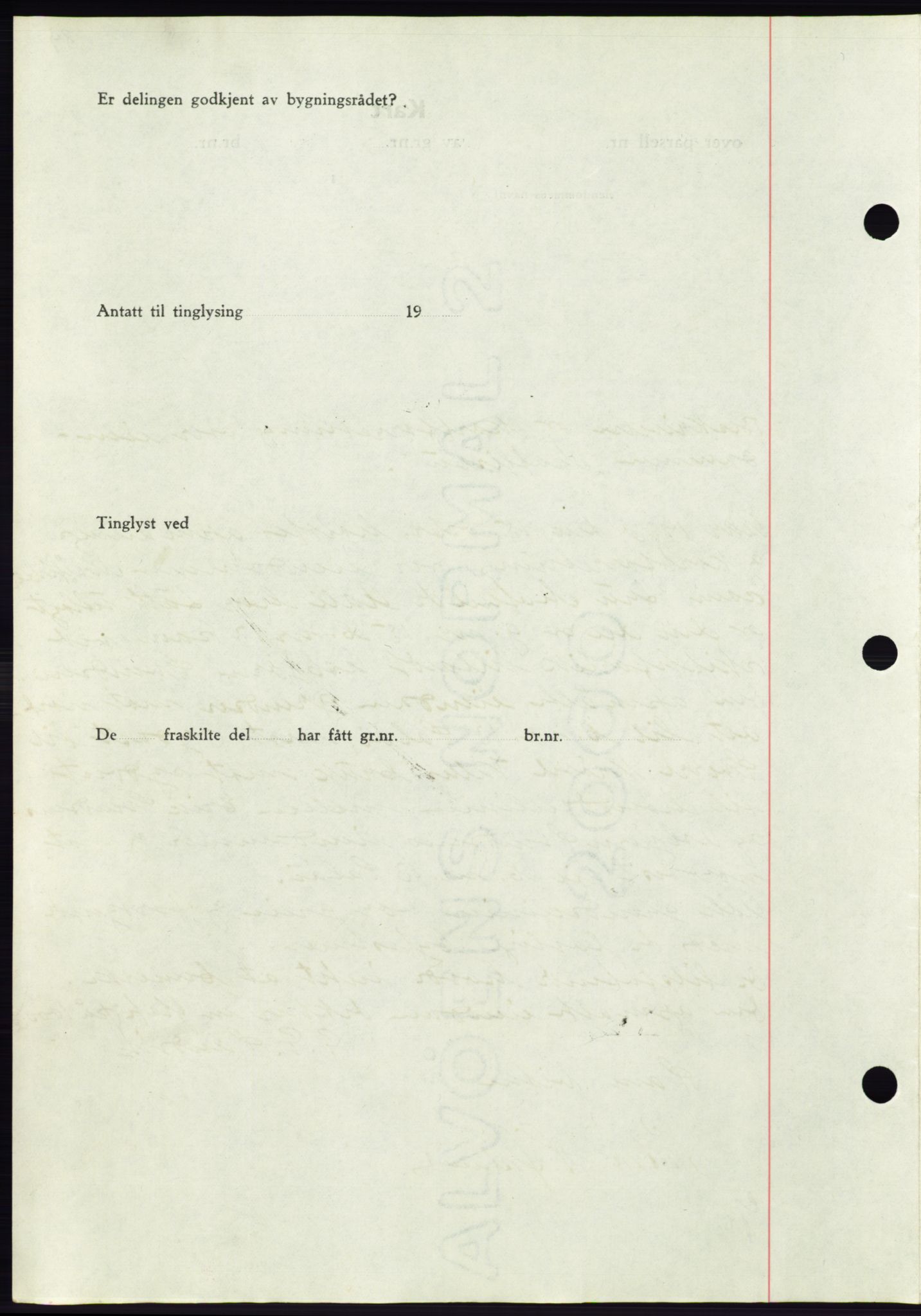 Søre Sunnmøre sorenskriveri, AV/SAT-A-4122/1/2/2C/L0063: Mortgage book no. 57, 1937-1937, Diary no: : 675/1937