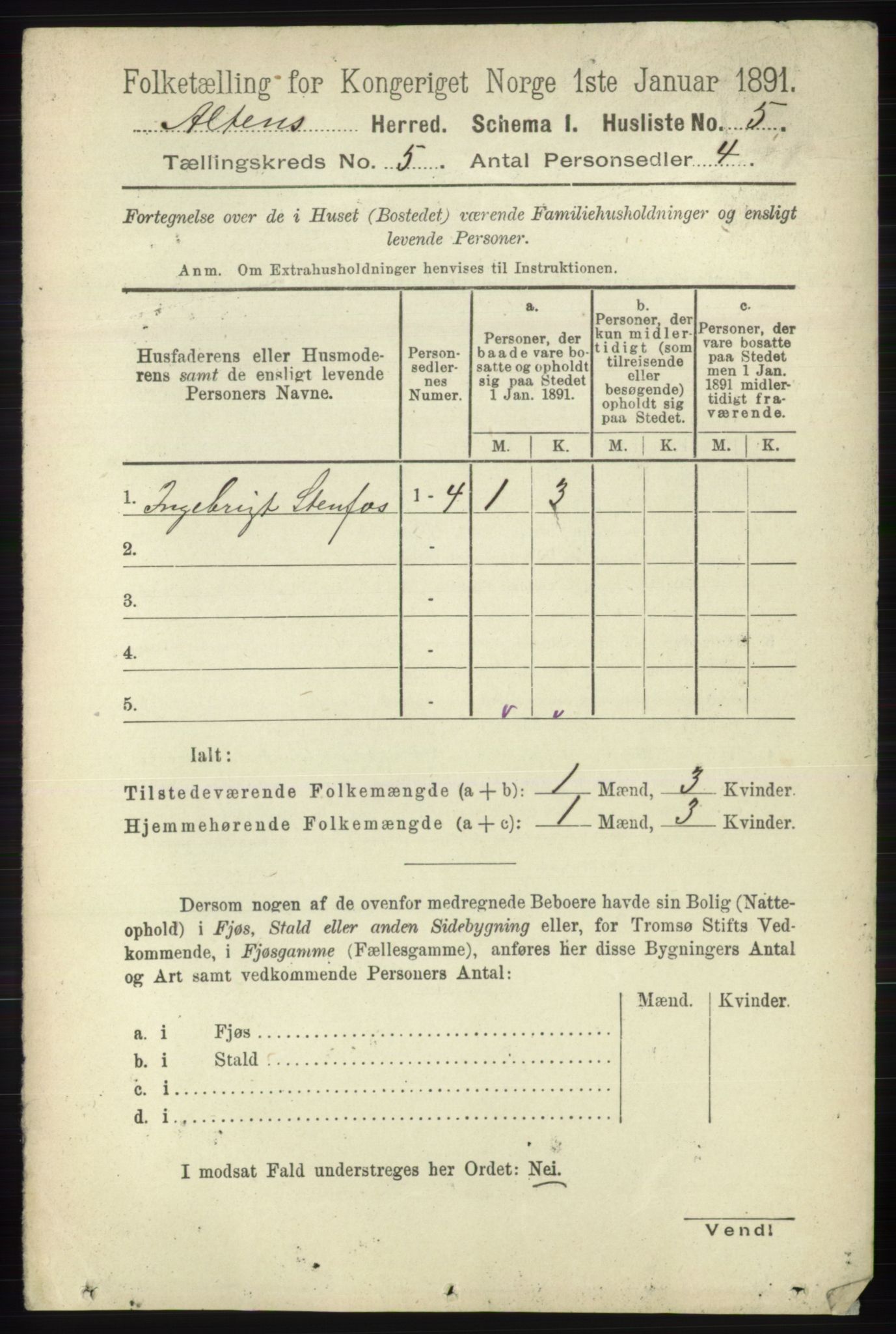 RA, 1891 census for 2012 Alta, 1891, p. 1625