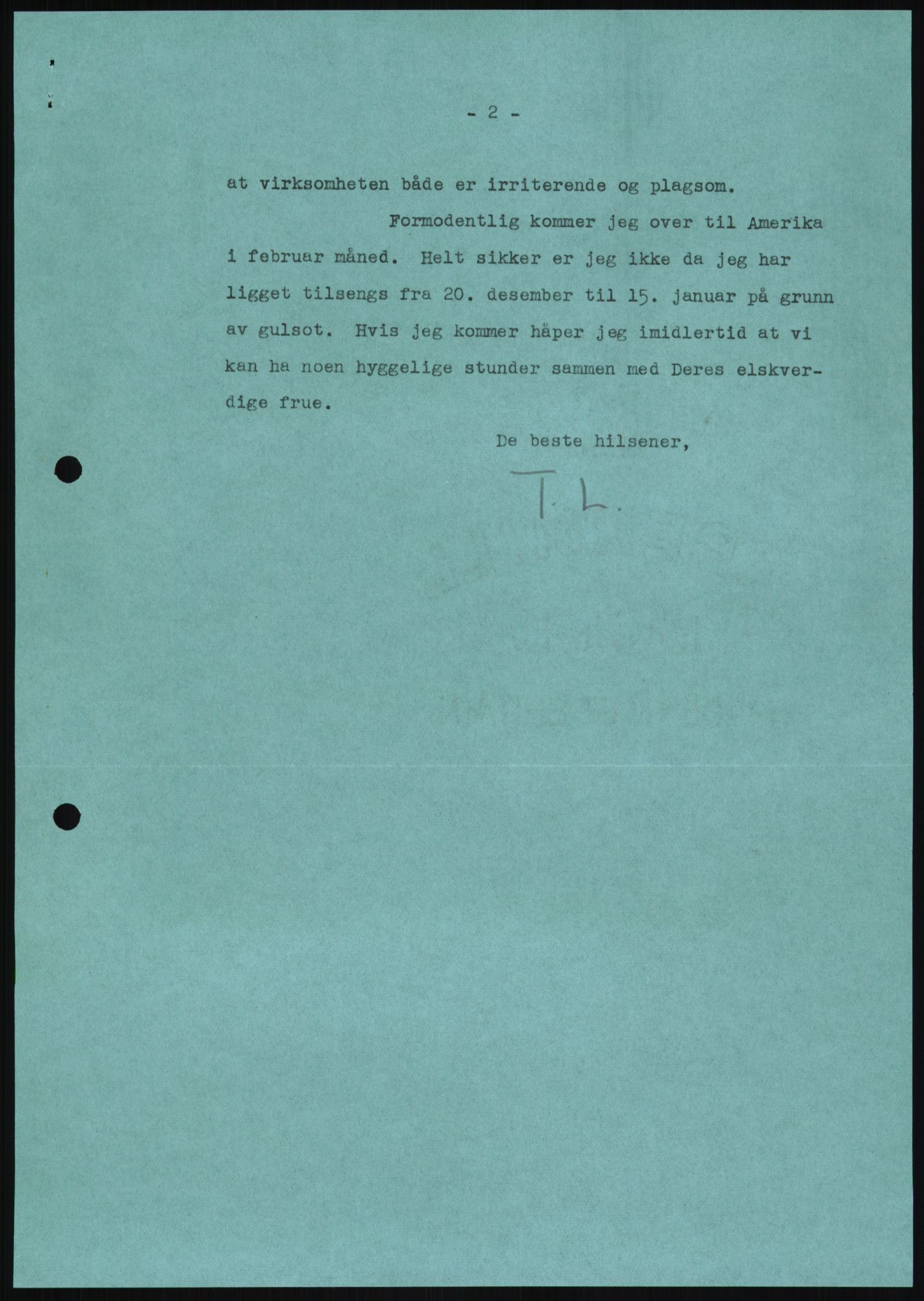 Lie, Trygve, RA/PA-1407/D/L0003: Blandet korrespondanse., 1940-1948, p. 239