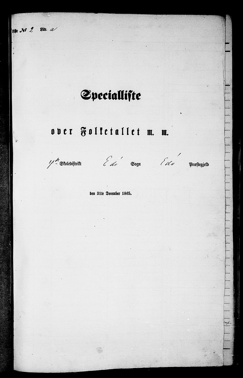 RA, 1865 census for Edøy, 1865, p. 30