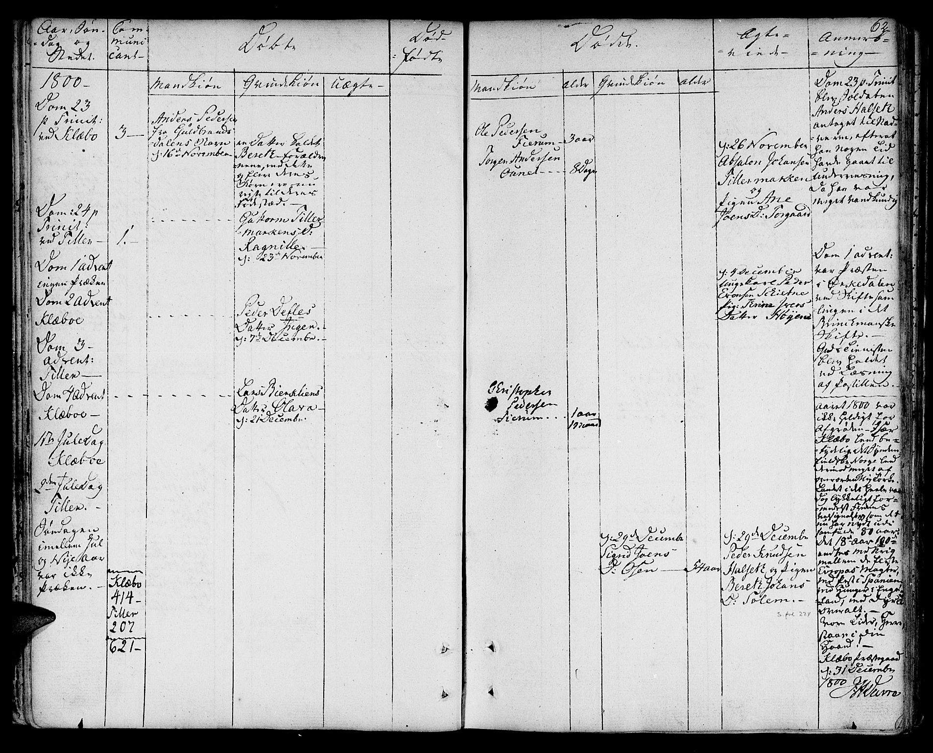 Ministerialprotokoller, klokkerbøker og fødselsregistre - Sør-Trøndelag, SAT/A-1456/618/L0438: Parish register (official) no. 618A03, 1783-1815, p. 62
