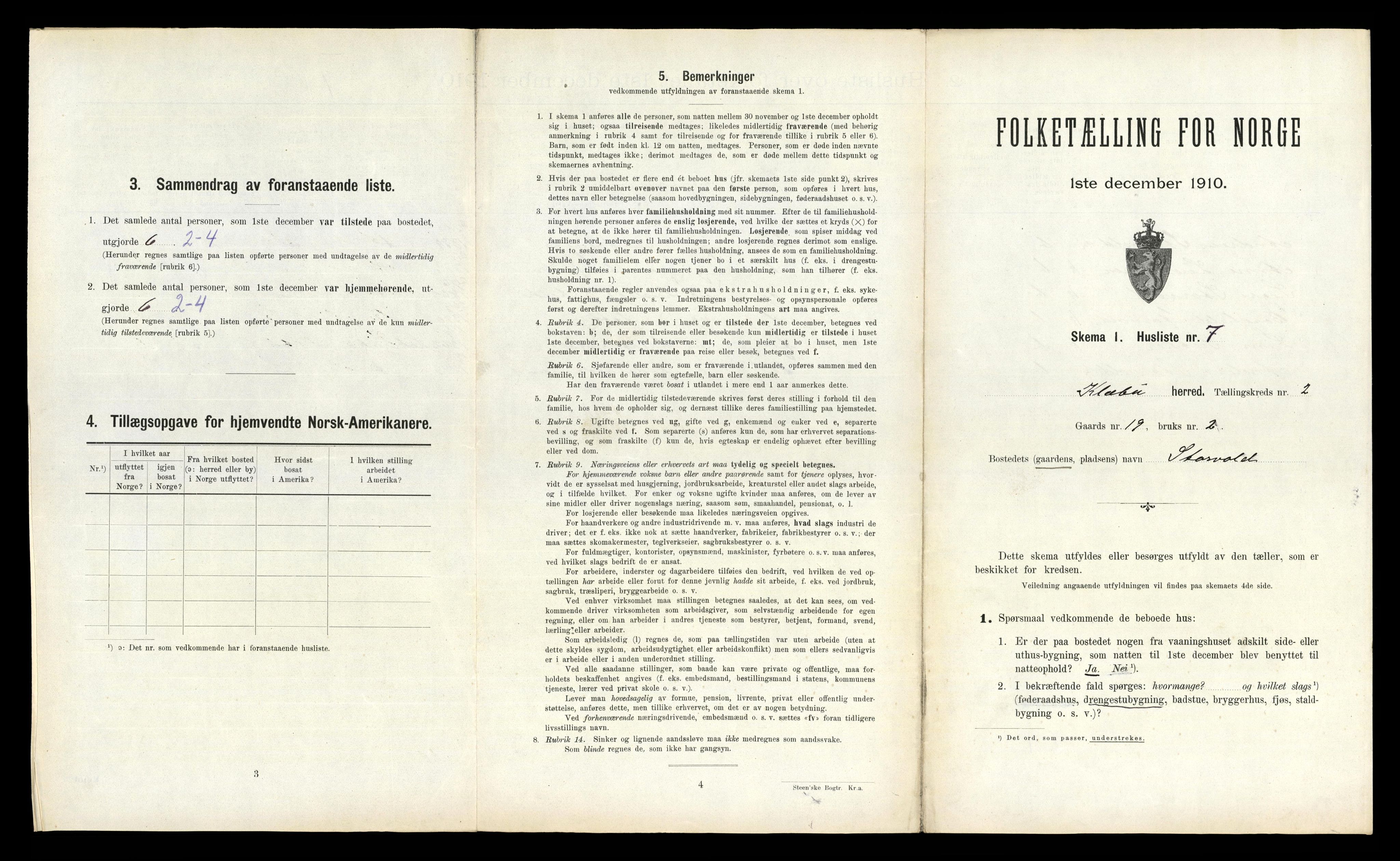 RA, 1910 census for Klæbu, 1910, p. 113