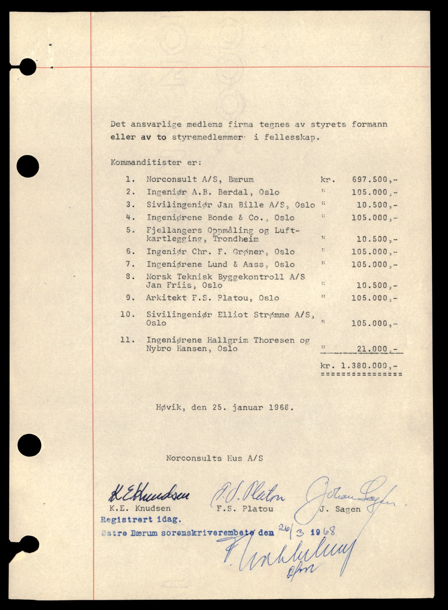 Asker og Bærum tingrett, AV/SAT-A-10379/K/Kb/Kba/L0053: Enkeltmannsforetak, aksjeselskap og andelslag, No - P, 1970-1985, p. 3