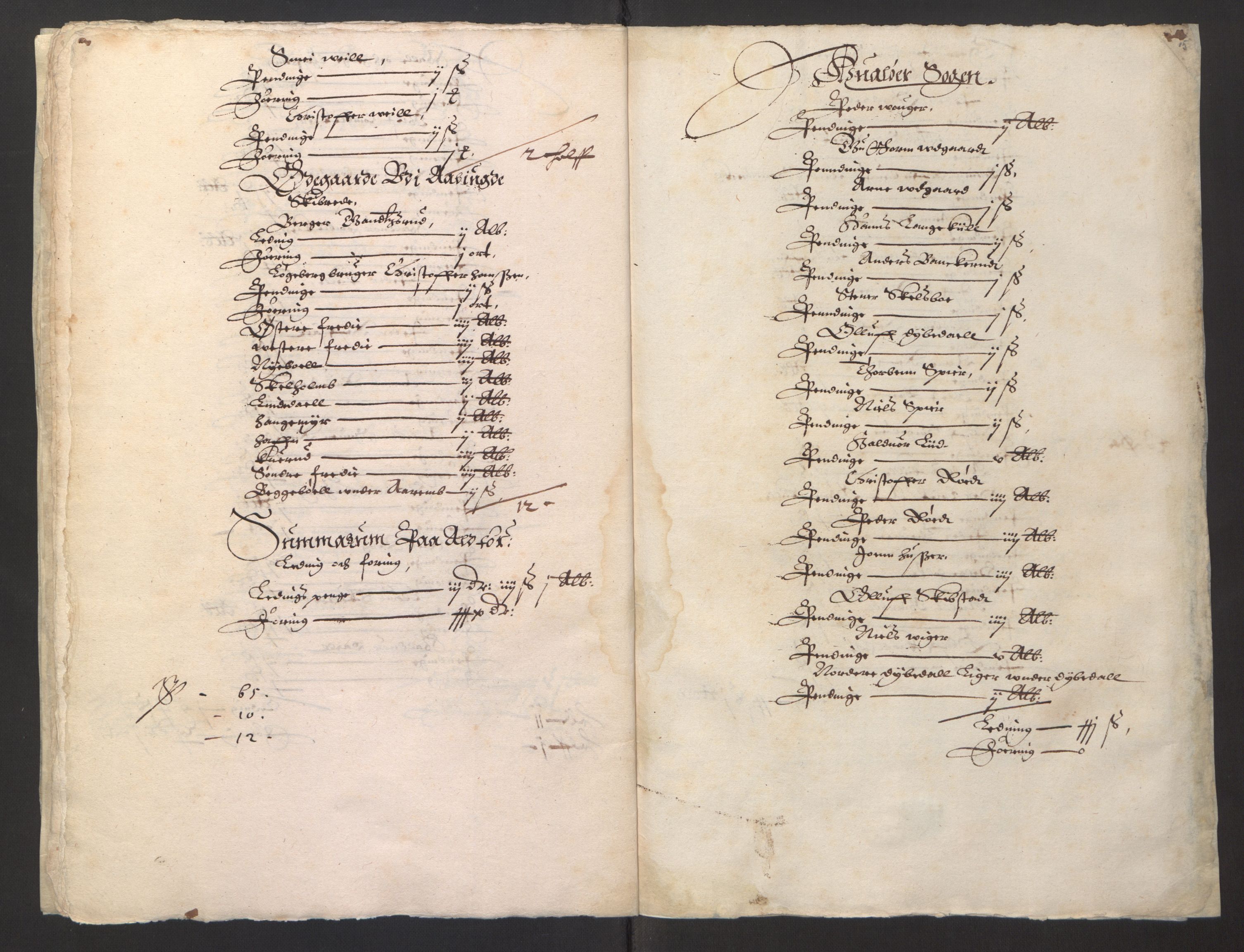 Stattholderembetet 1572-1771, RA/EA-2870/Ek/L0001/0002: Jordebøker før 1624 og til utligning av garnisonsskatt 1624-1626: / Jordebøker for Akershus len, 1624-1625, p. 218