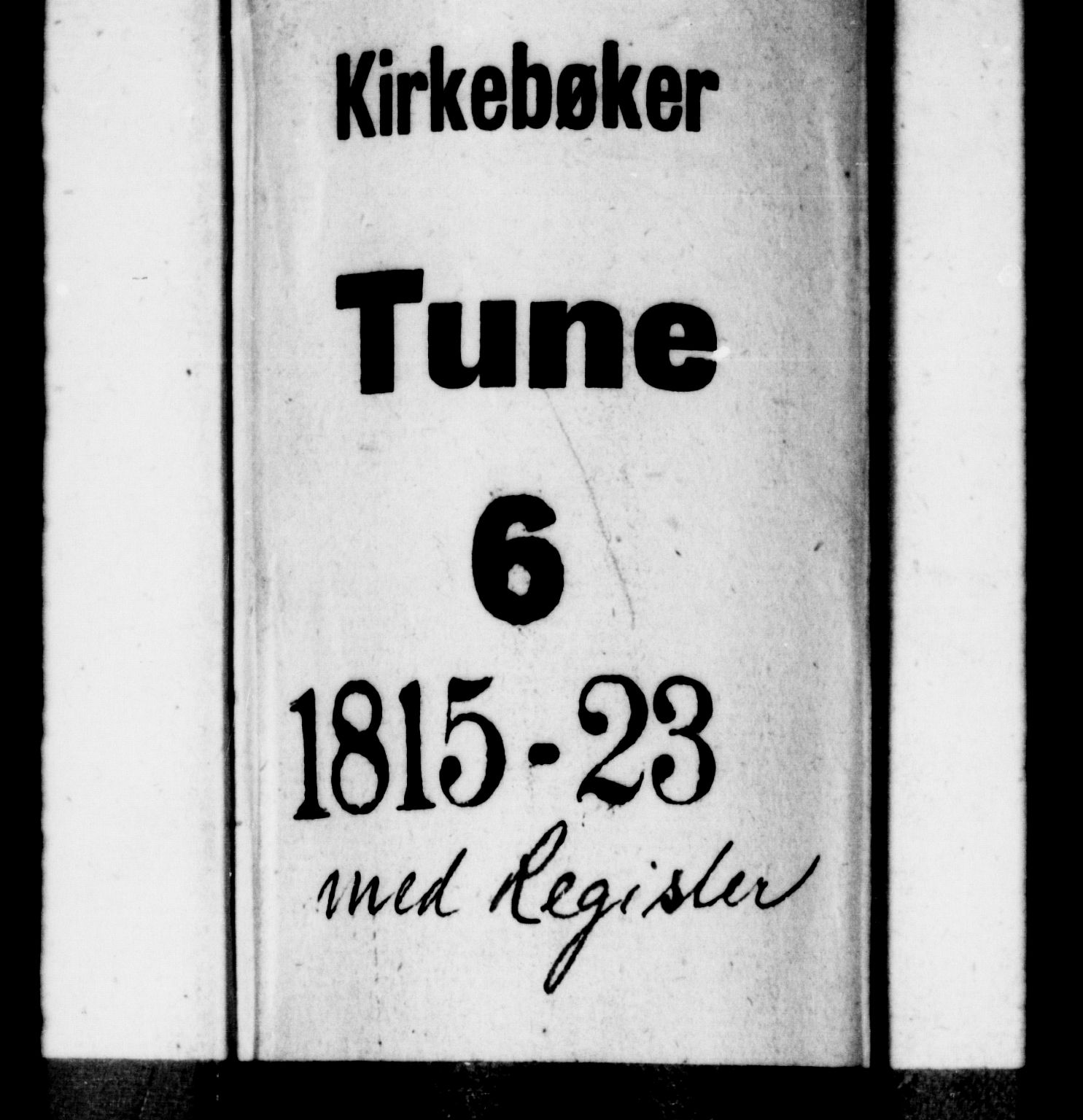 Tune prestekontor Kirkebøker, SAO/A-2007/F/Fa/L0005: Parish register (official) no. 5, 1815-1823