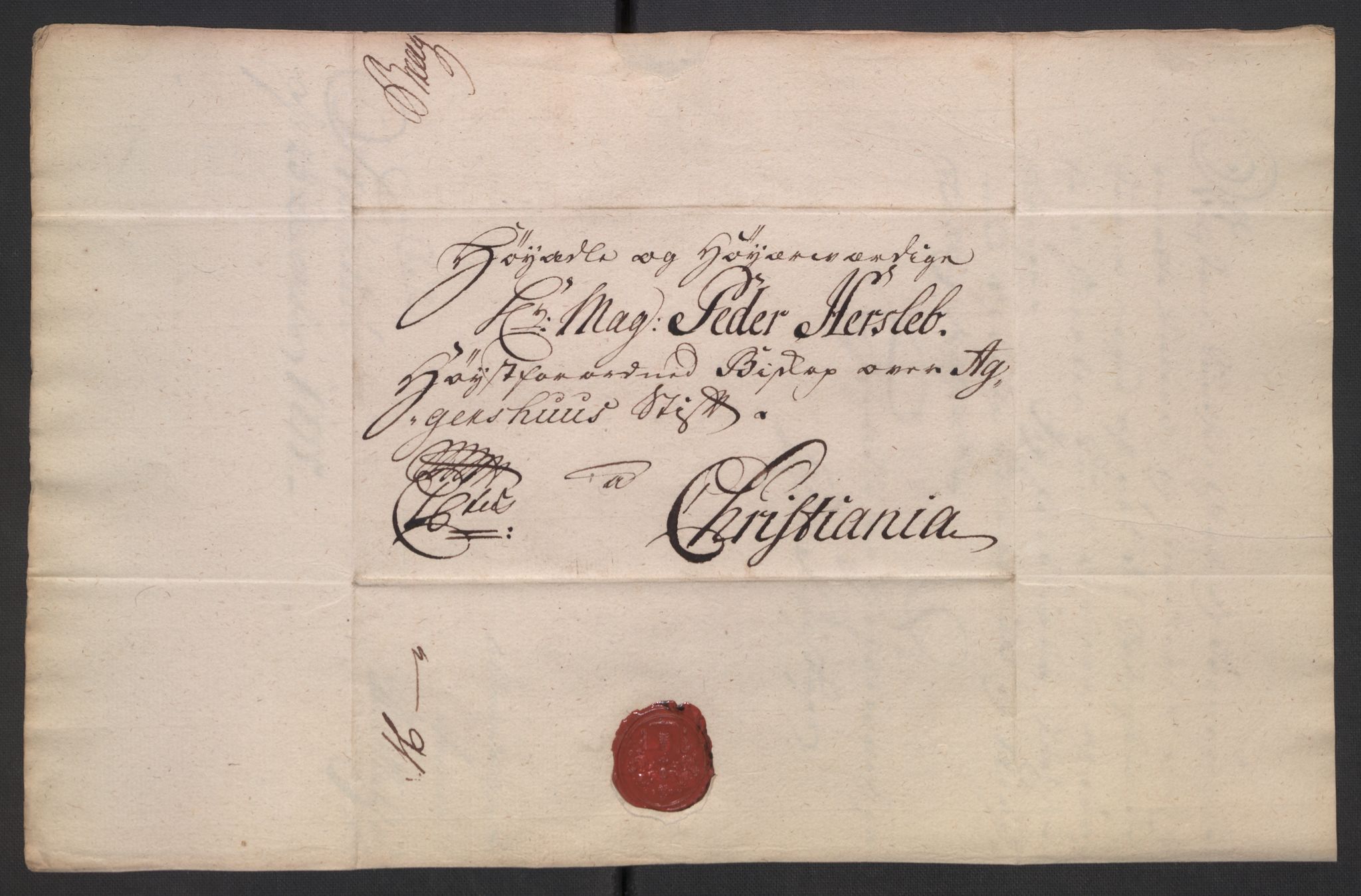 Oslo stiftsdireksjon, AV/SAO-A-11085/K/Kb/L0003/0004: Oslo Hospital / Auksjoner over Hospitalets eiendommer: Korrespondanse, 1735-1736, p. 45