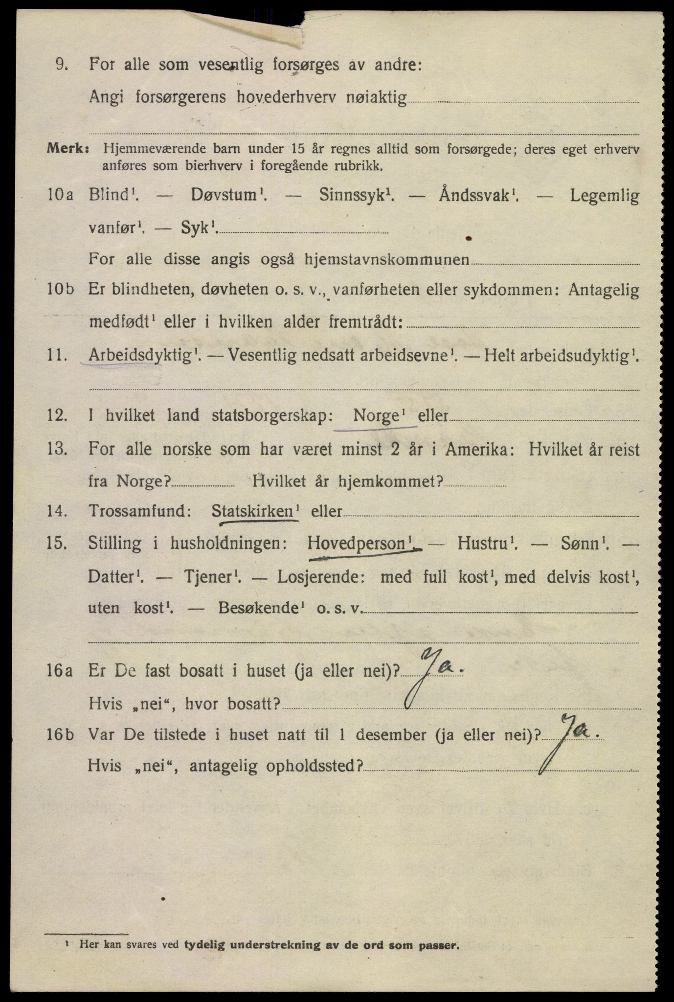 SAKO, 1920 census for Langesund, 1920, p. 1660