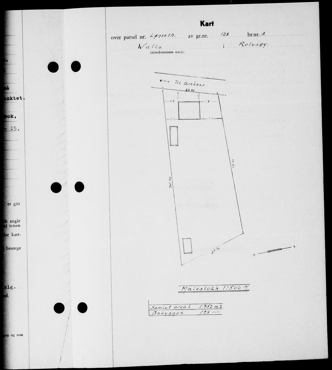 Onsøy sorenskriveri, SAO/A-10474/G/Ga/Gab/L0015: Mortgage book no. II A-15, 1945-1946, Diary no: : 349/1946