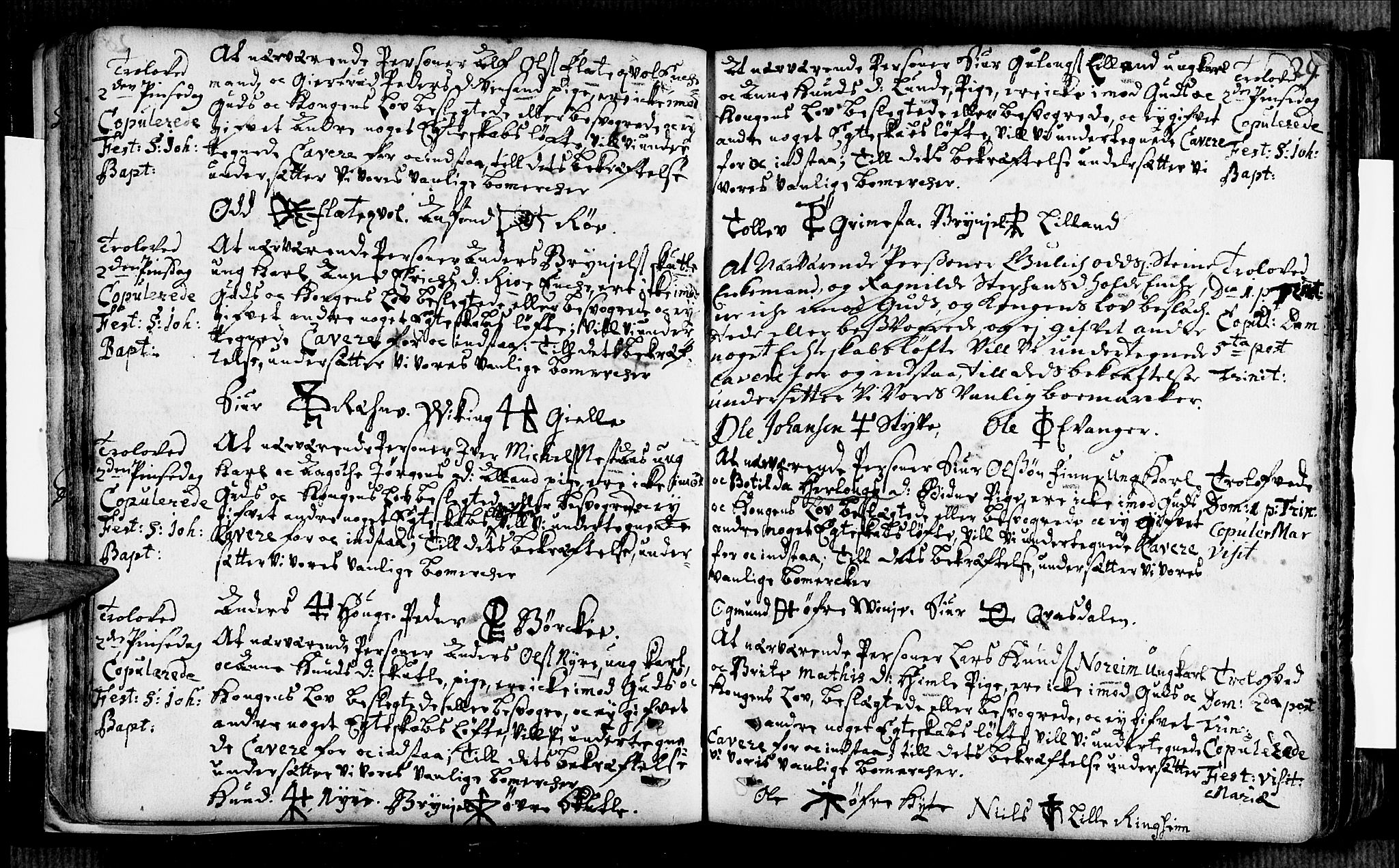 Voss sokneprestembete, AV/SAB-A-79001/H/Haa: Parish register (official) no. A 2, 1709-1730, p. 29