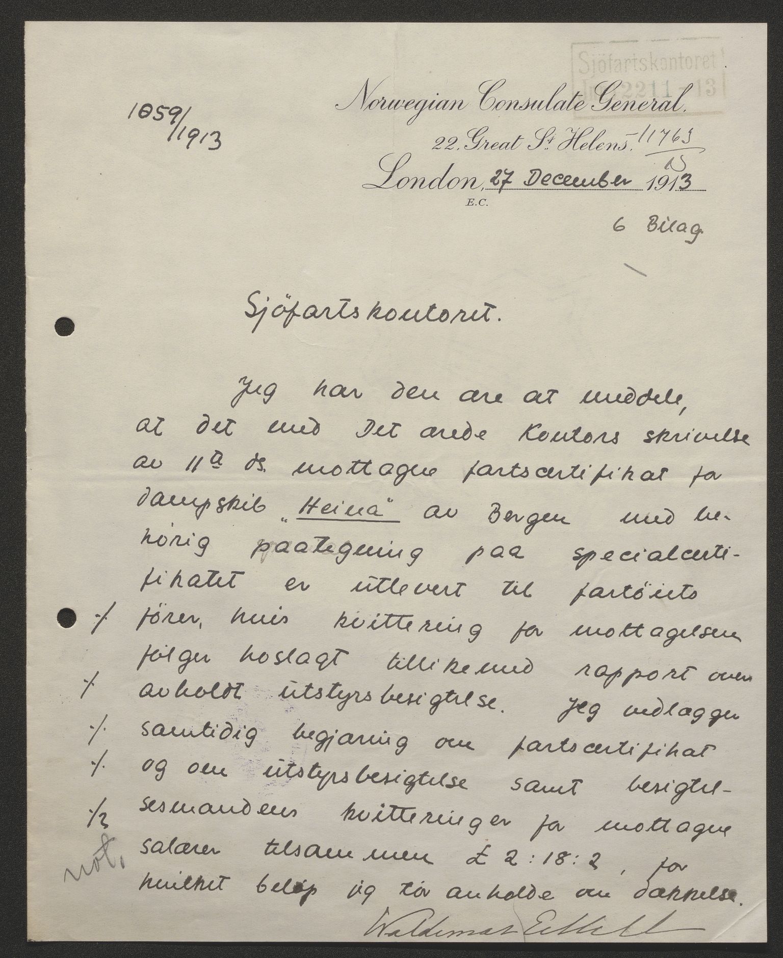 Sjøfartsdirektoratet med forløpere, skipsmapper slettede skip, RA/S-4998/F/Fa/L0483: --, 1874-1933, p. 478