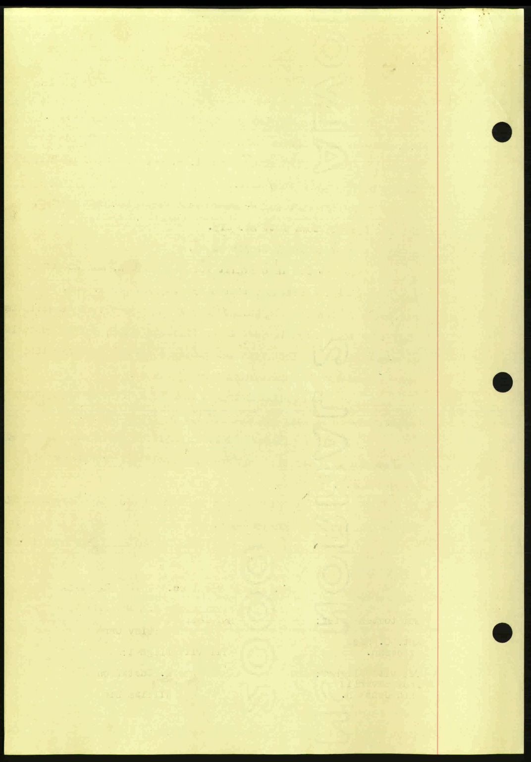 Kristiansund byfogd, AV/SAT-A-4587/A/27: Mortgage book no. 35, 1941-1942, Diary no: : 535/1941