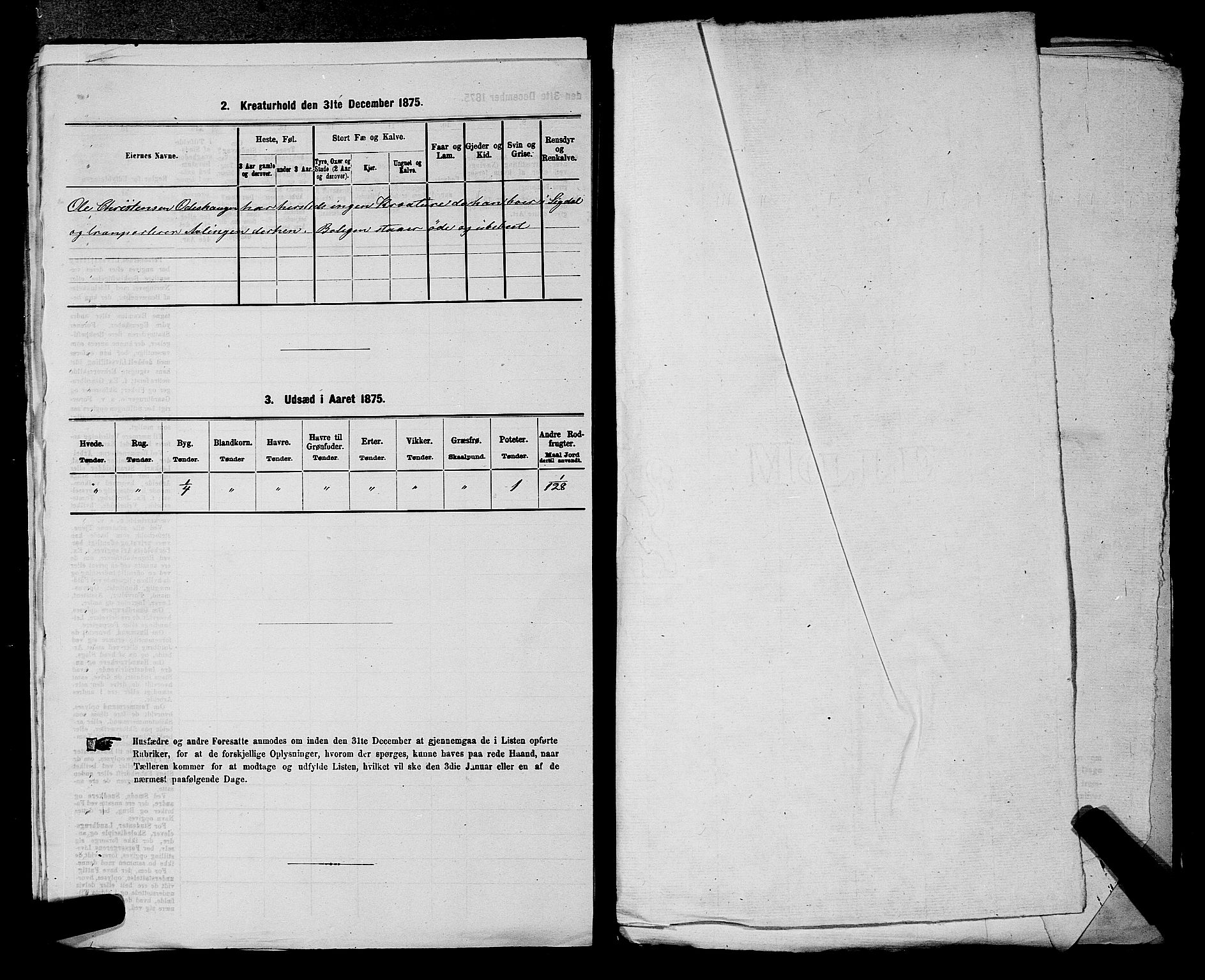 SAKO, 1875 census for 0623P Modum, 1875, p. 2168