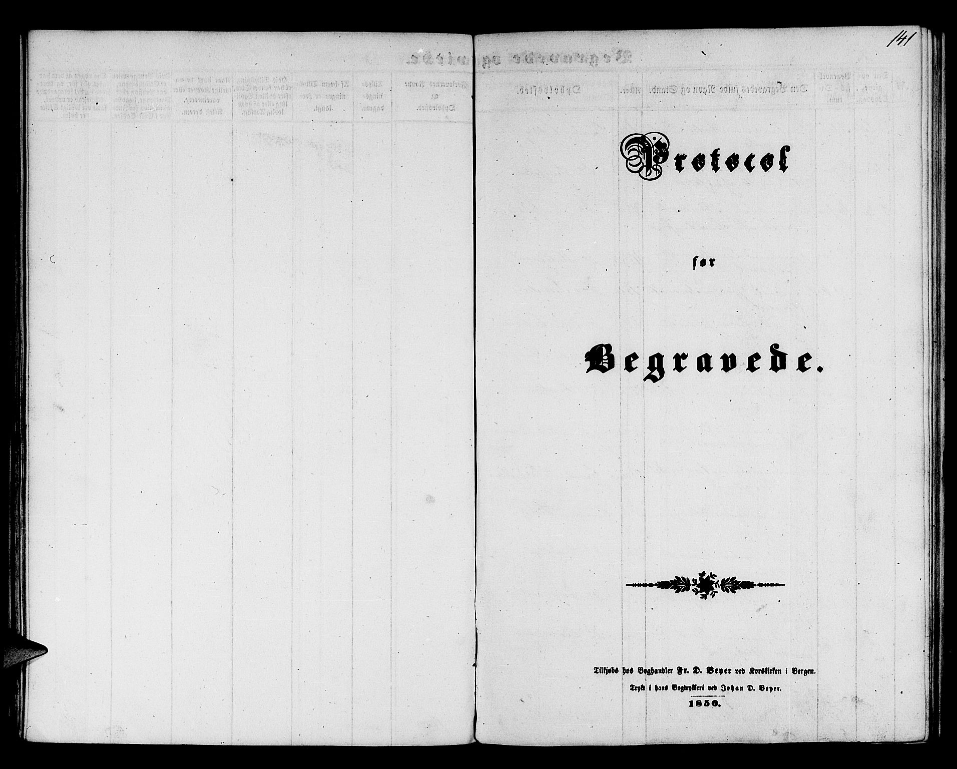 Hamre sokneprestembete, SAB/A-75501/H/Ha/Hab: Parish register (copy) no. B 1, 1852-1863, p. 141