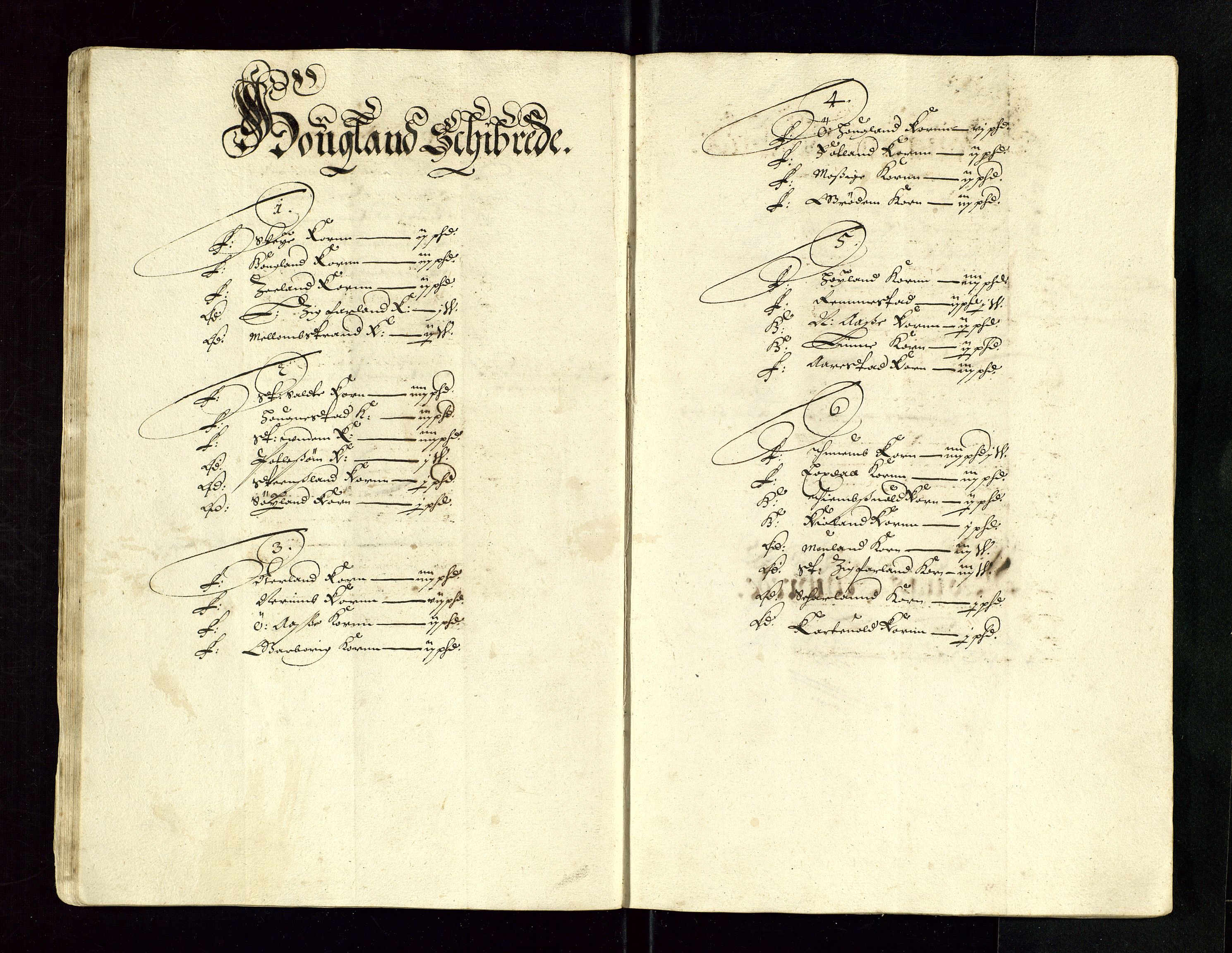 Stavanger len, AV/SAST-A-101870/Ob/L0027: Diverse, 1657-1660, p. 41
