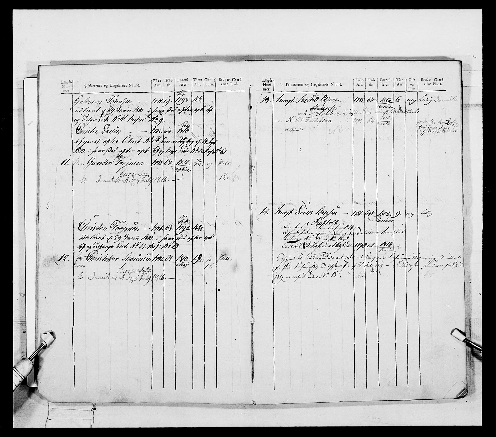 Generalitets- og kommissariatskollegiet, Det kongelige norske kommissariatskollegium, AV/RA-EA-5420/E/Eh/L0112: Vesterlenske nasjonale infanteriregiment, 1812, p. 579