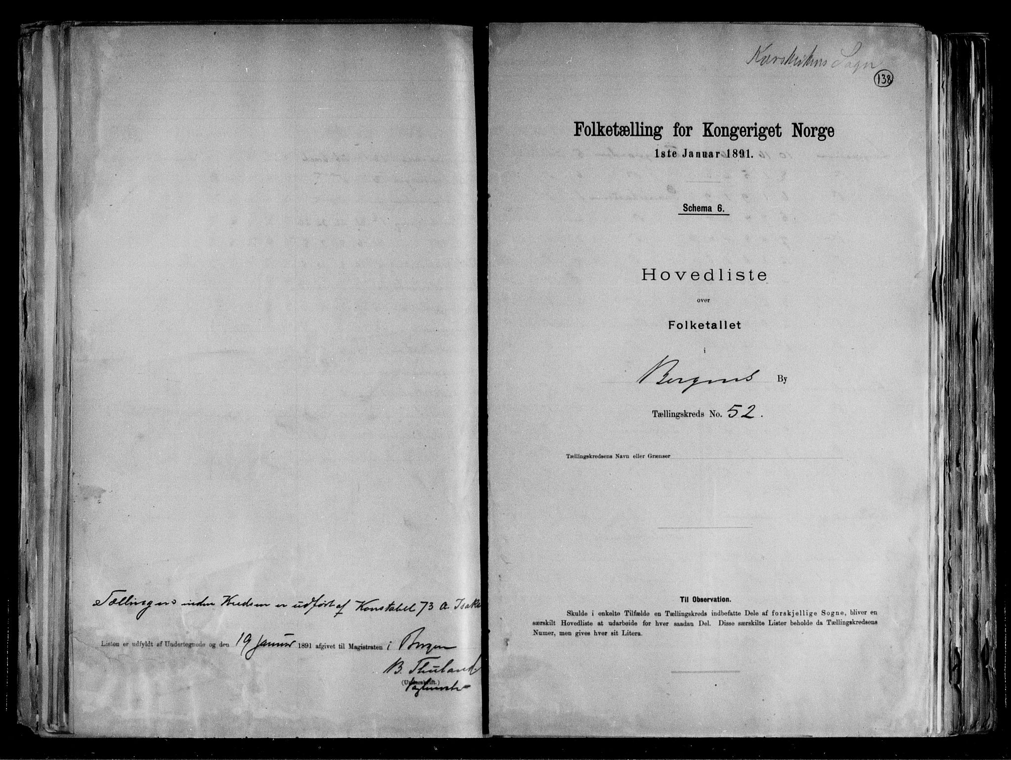 RA, 1891 Census for 1301 Bergen, 1891, p. 140