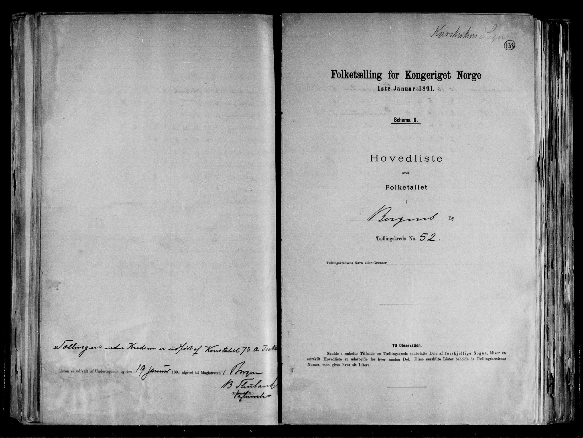 RA, 1891 Census for 1301 Bergen, 1891, p. 140