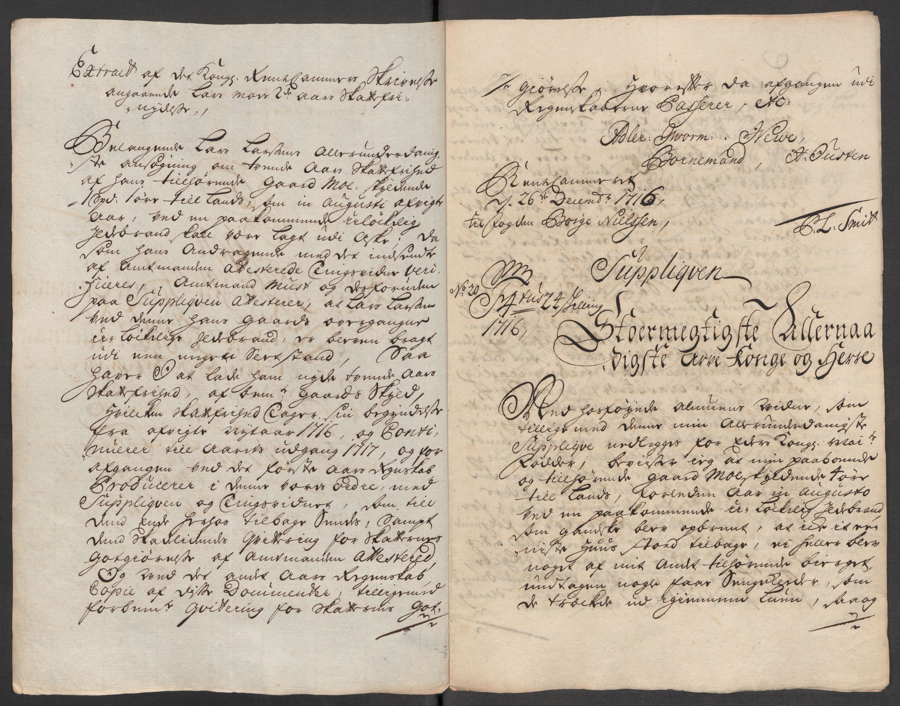 Rentekammeret inntil 1814, Reviderte regnskaper, Fogderegnskap, AV/RA-EA-4092/R56/L3750: Fogderegnskap Nordmøre, 1717, p. 266