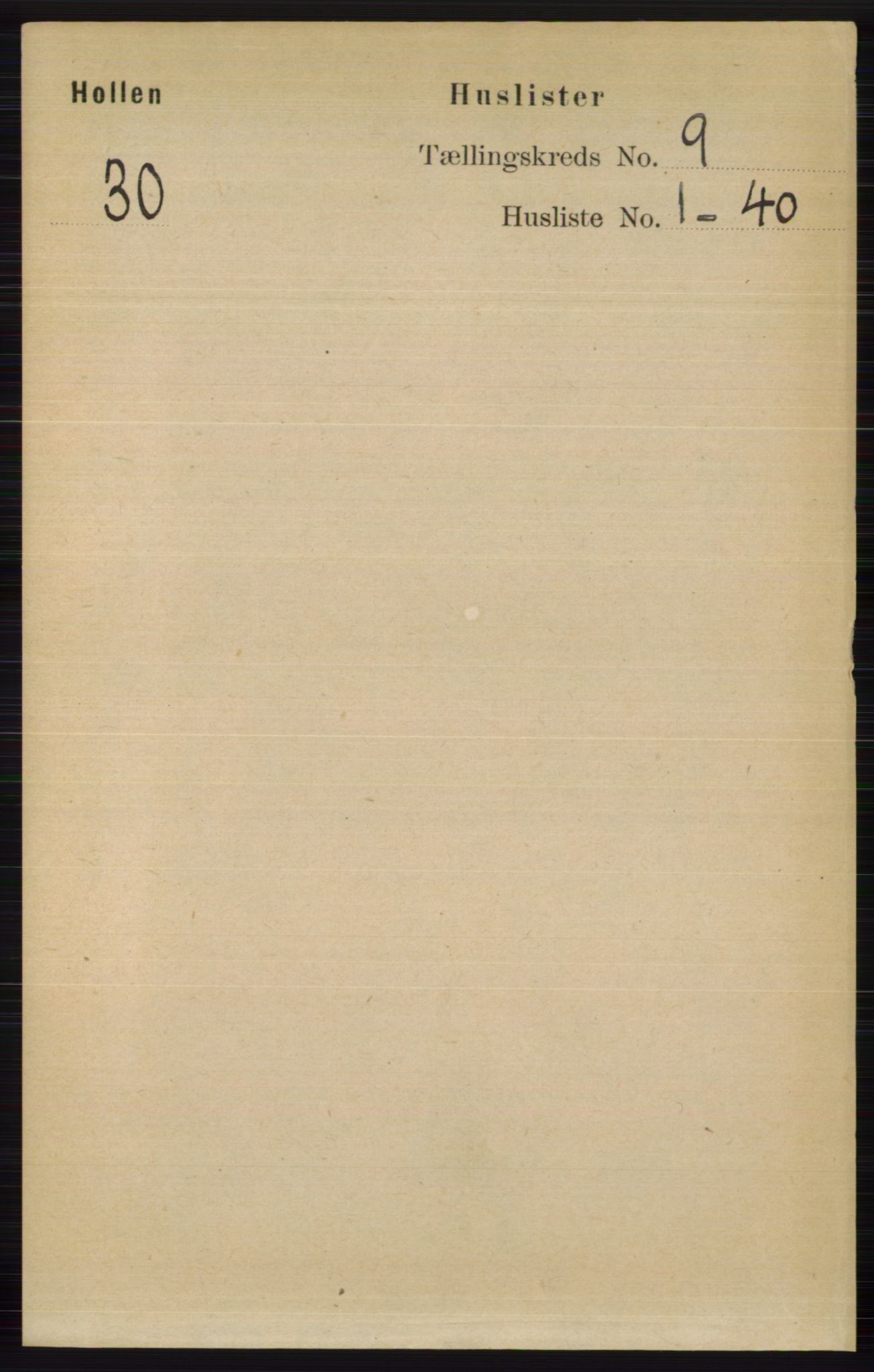 RA, 1891 census for 0819 Holla, 1891, p. 4047