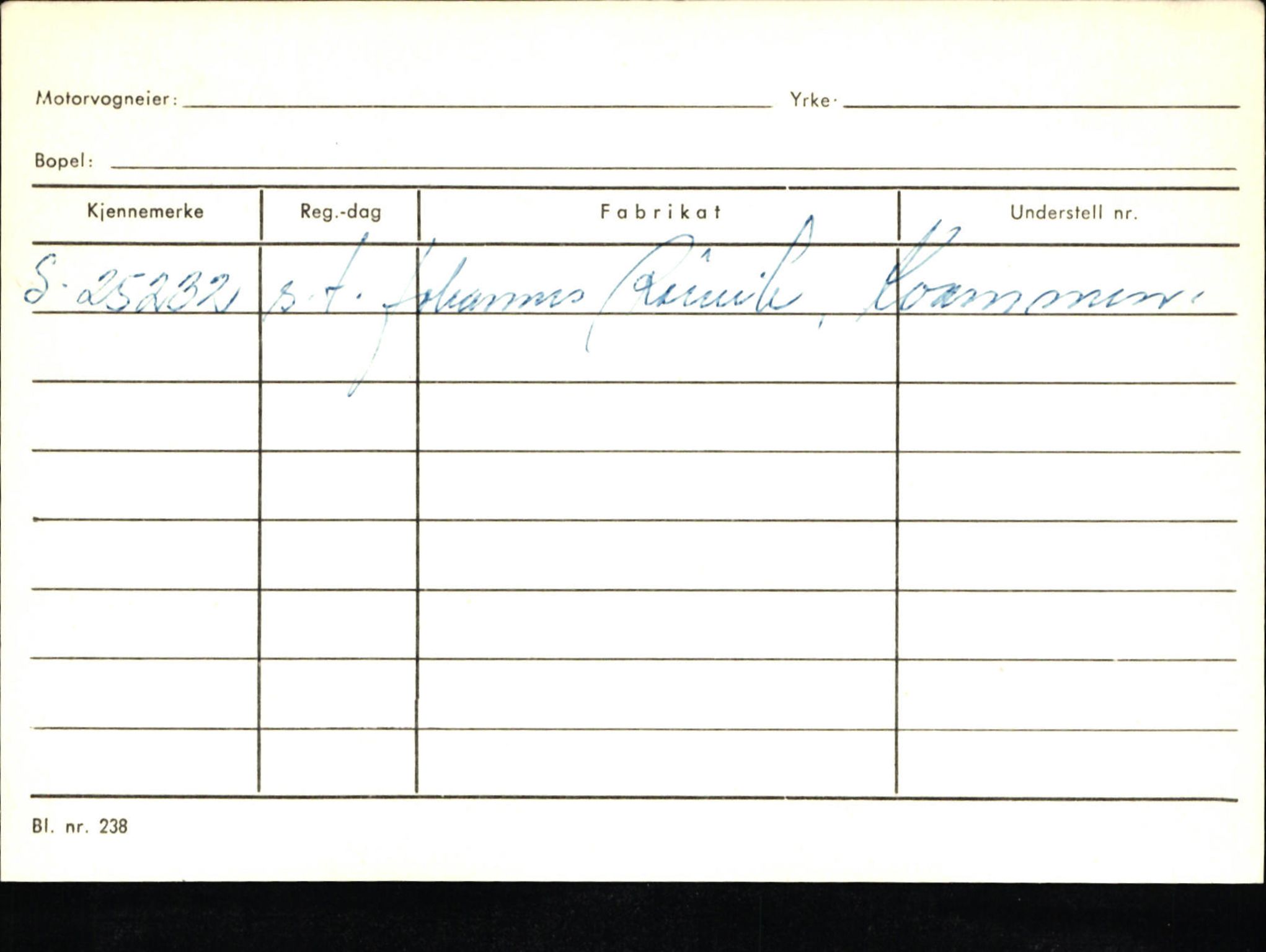 Statens vegvesen, Sogn og Fjordane vegkontor, AV/SAB-A-5301/4/F/L0132: Eigarregister Askvoll A-Å. Balestrand A-Å, 1945-1975, p. 537