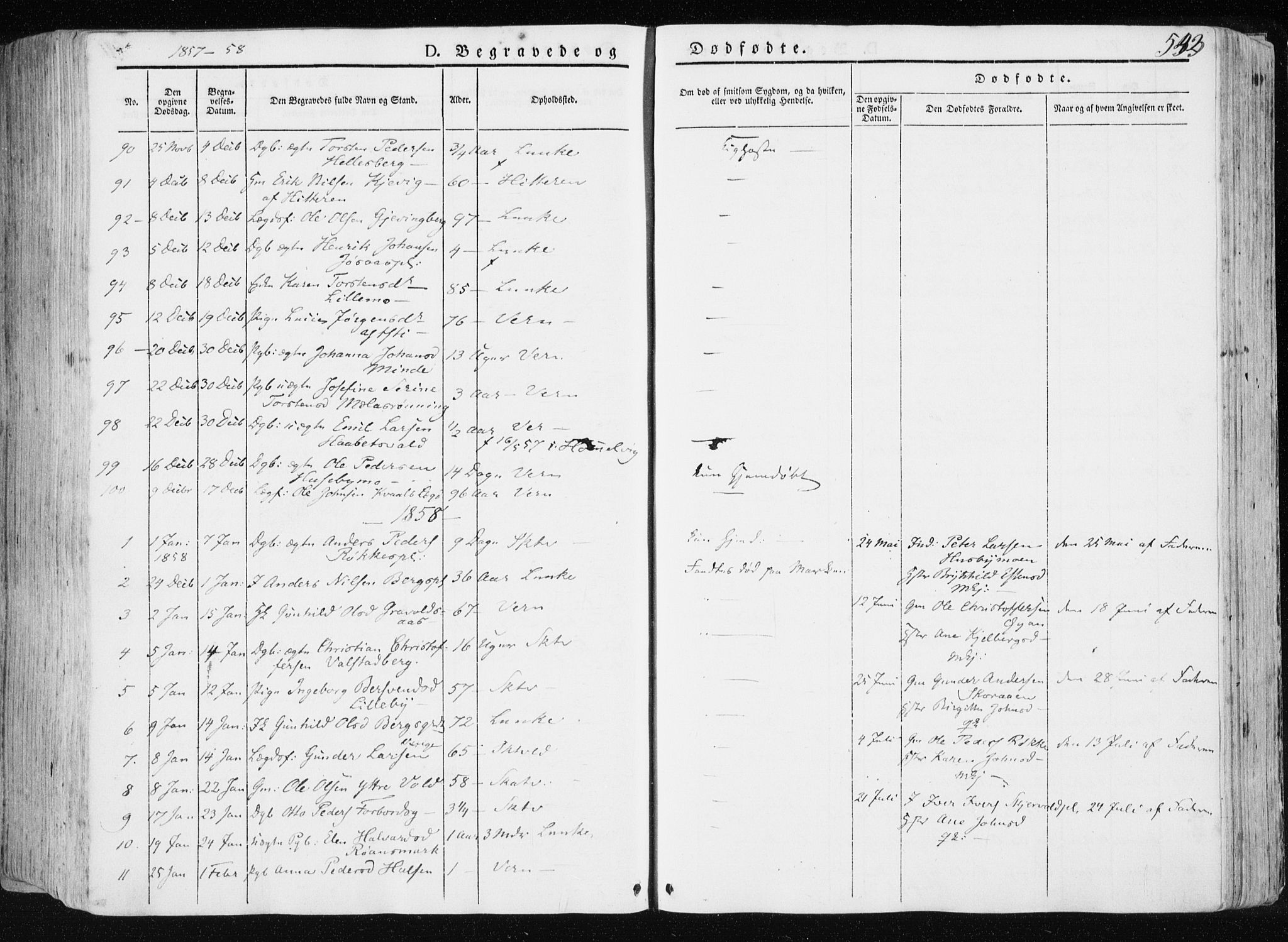 Ministerialprotokoller, klokkerbøker og fødselsregistre - Nord-Trøndelag, SAT/A-1458/709/L0074: Parish register (official) no. 709A14, 1845-1858, p. 533