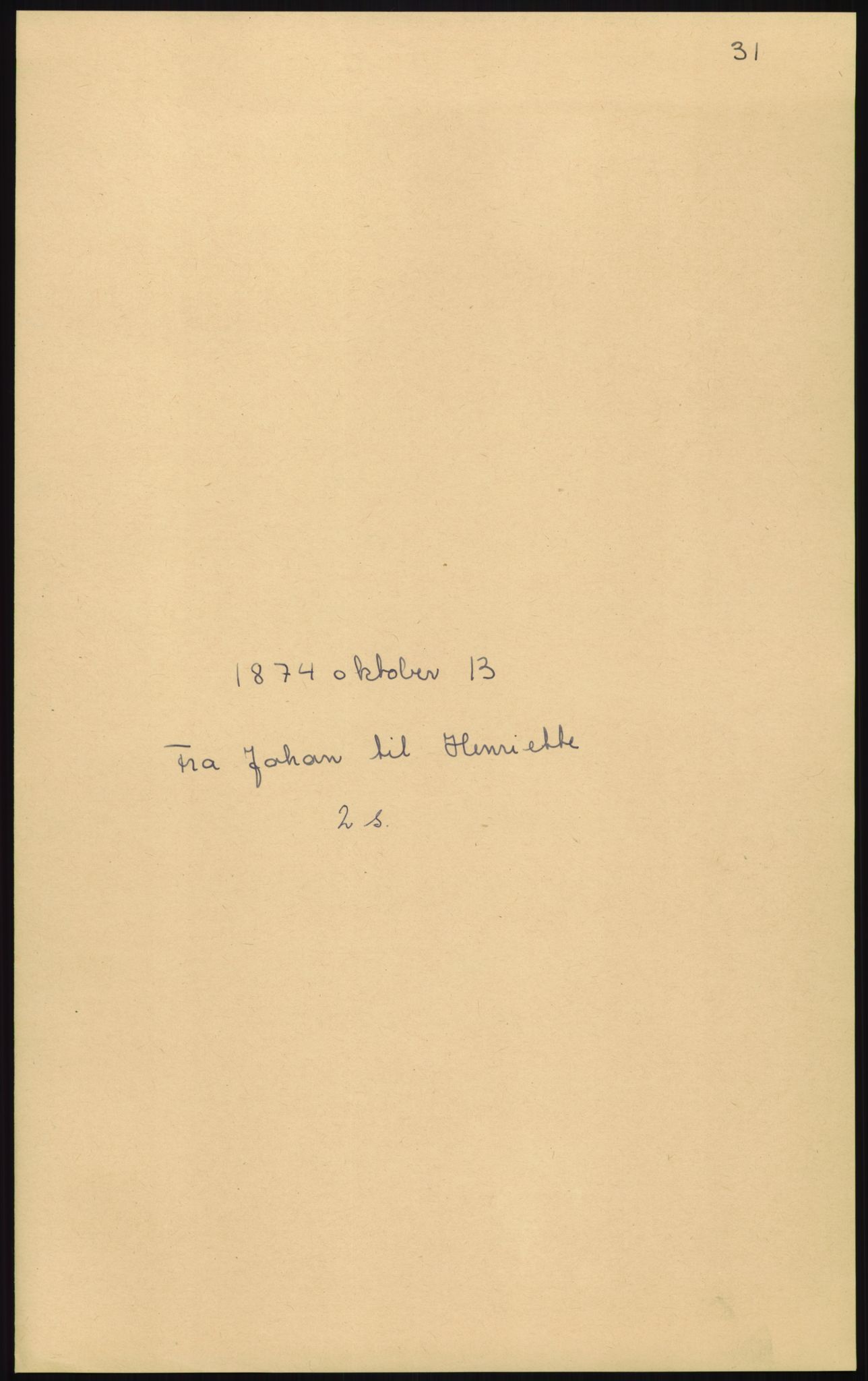 Samlinger til kildeutgivelse, Amerikabrevene, AV/RA-EA-4057/F/L0008: Innlån fra Hedmark: Gamkind - Semmingsen, 1838-1914, p. 301