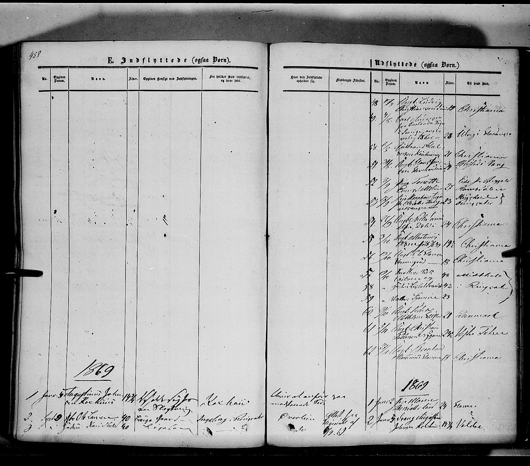 Nes prestekontor, Hedmark, AV/SAH-PREST-020/K/Ka/L0004: Parish register (official) no. 4, 1852-1886, p. 458