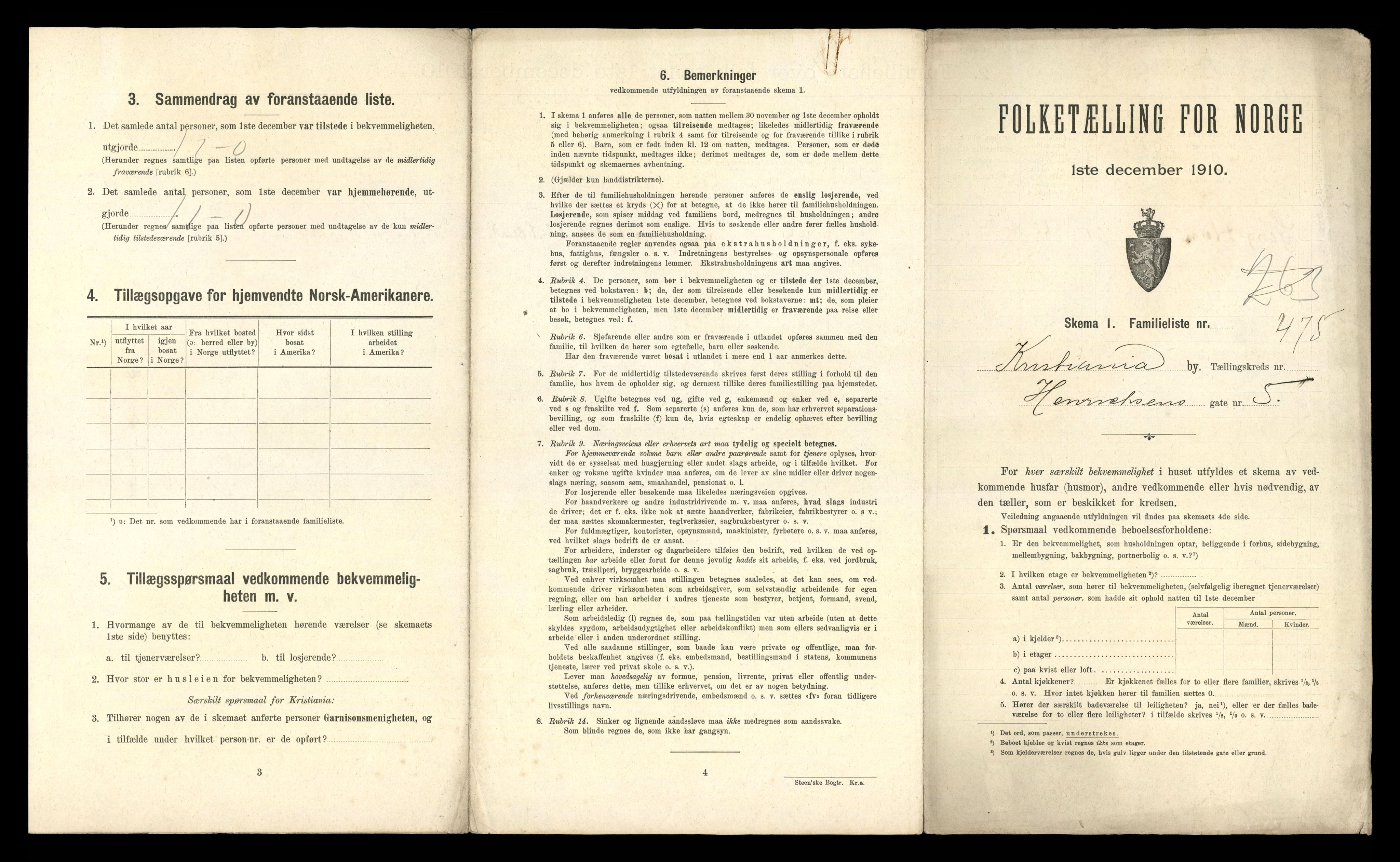 RA, 1910 census for Kristiania, 1910, p. 37745